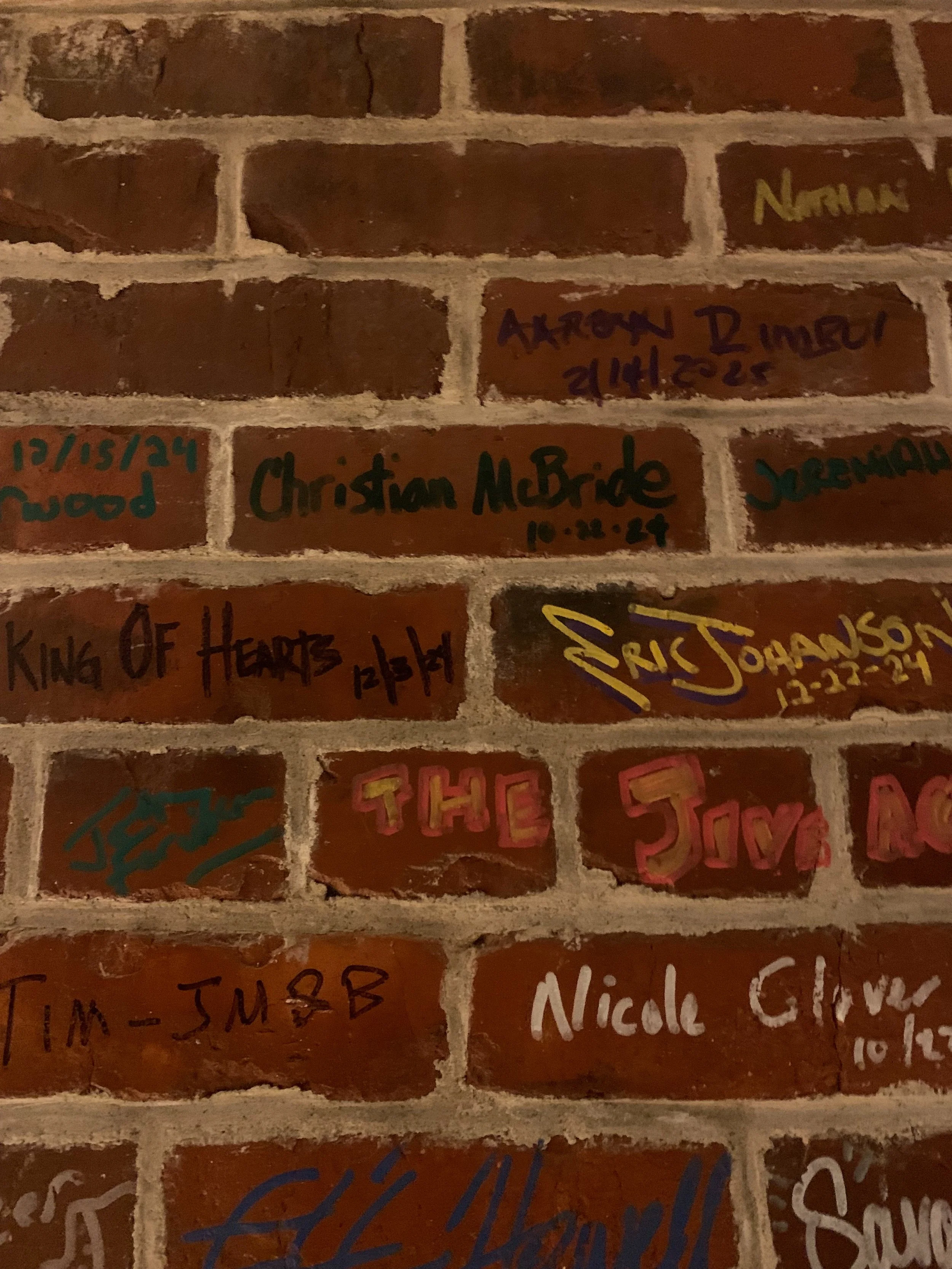 Jimmy's Wall of Fame