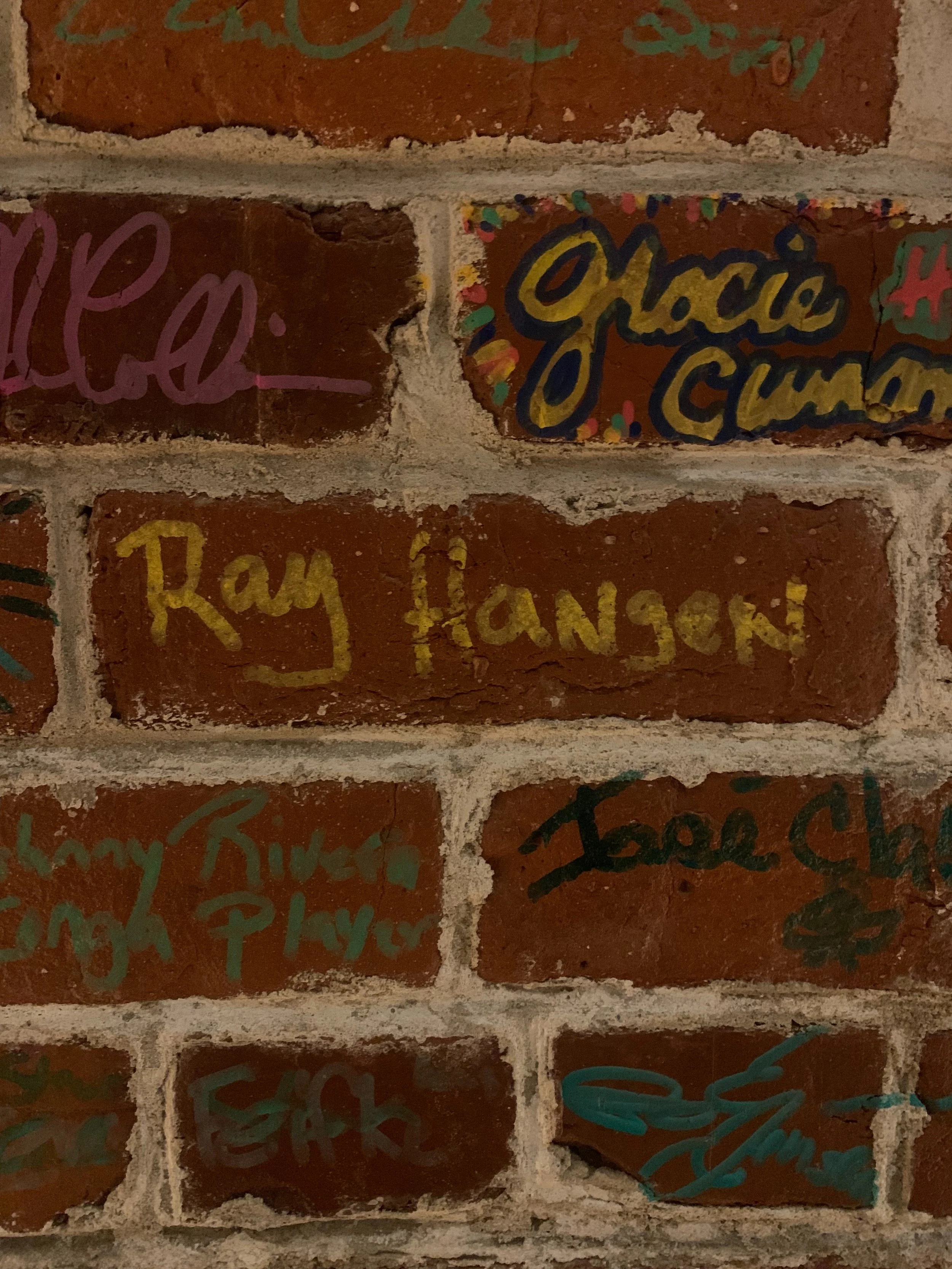 Jimmy's Wall of Fame