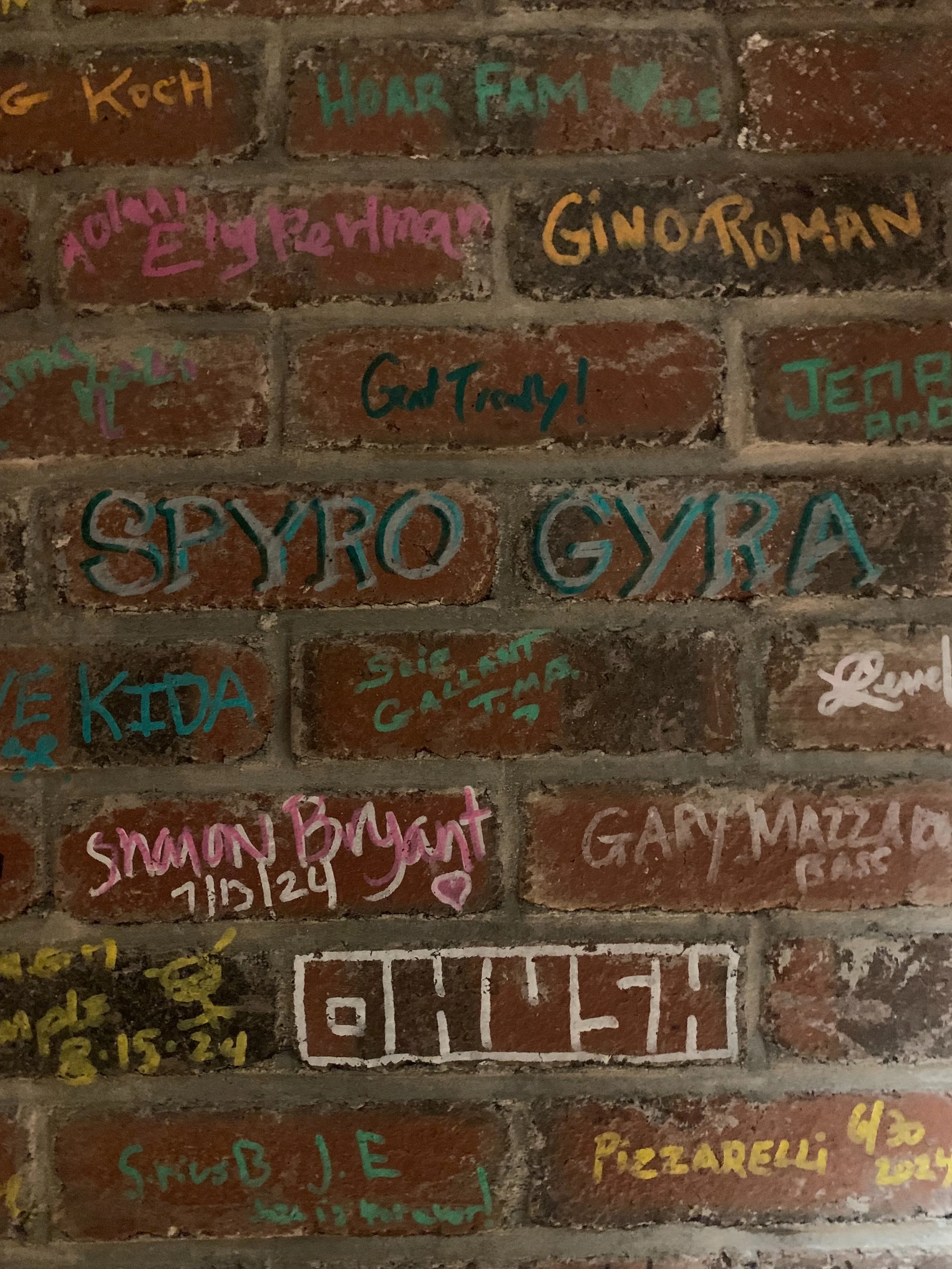 Jimmy's Wall of Fame