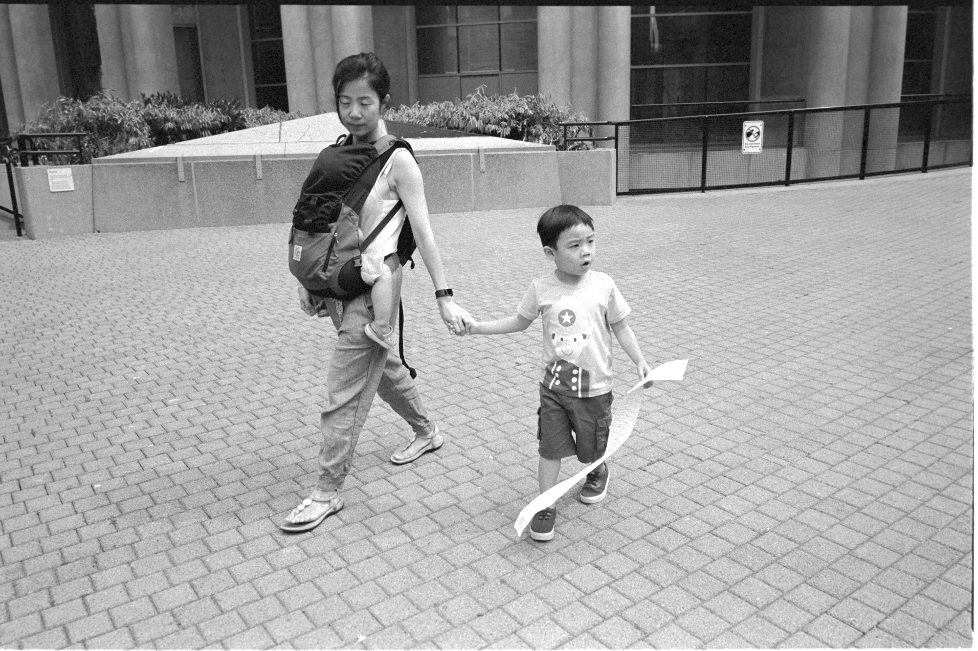 VPL Asian Mother and Children with Paper.jpg