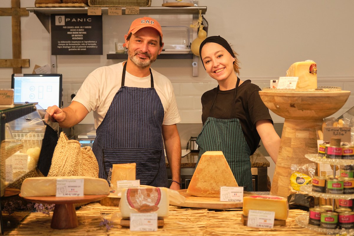 Aymar and Maria, the cheese gurus