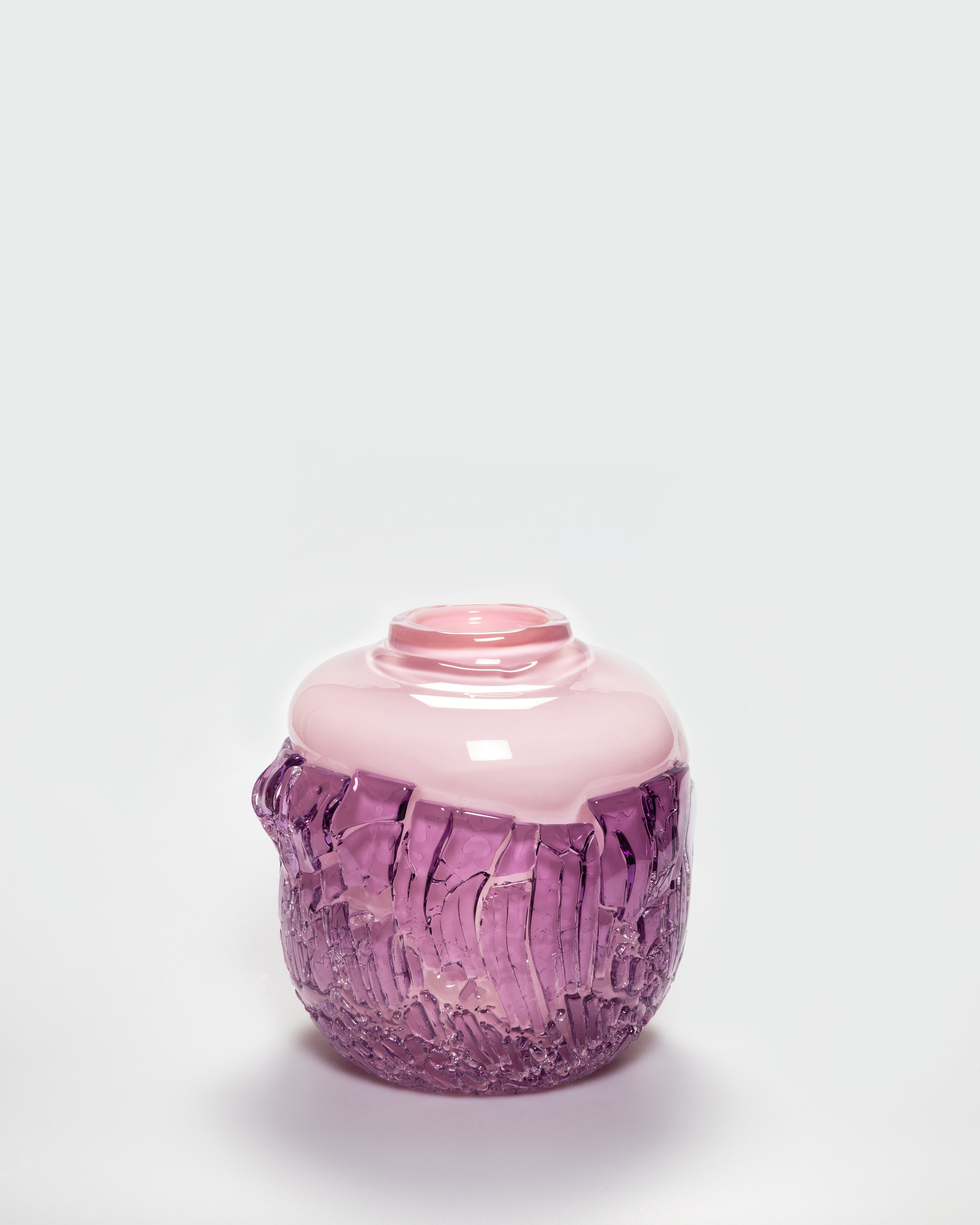 RH001 Pink and Purple Recovered vase.JPG