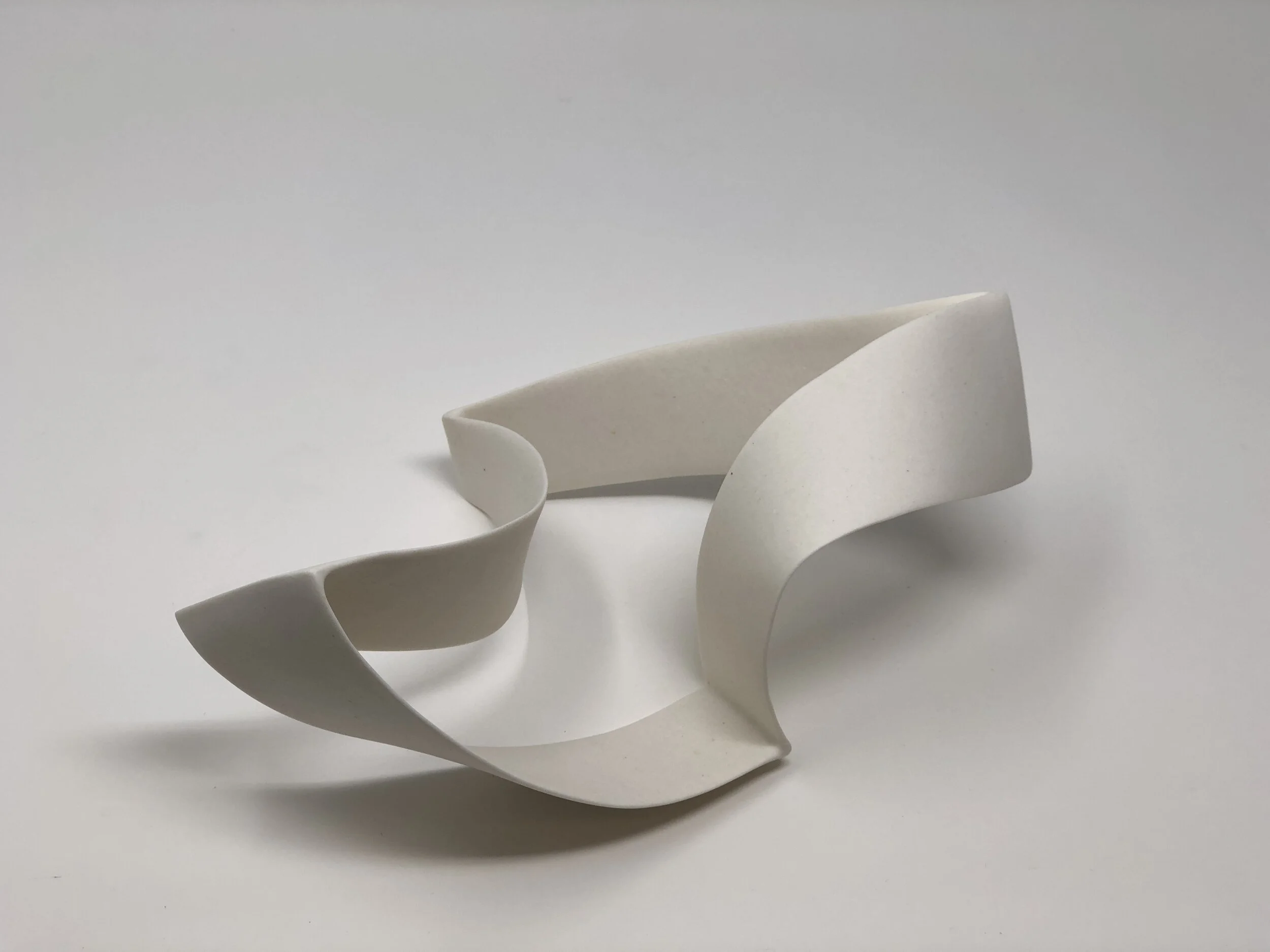 _Squares Series II, 2020, 23.5 W x 12 D x 8.5 H, Handbuilding, White Porcelain Paperclay, 162 gm, Edition 1,  GBP _.JPG