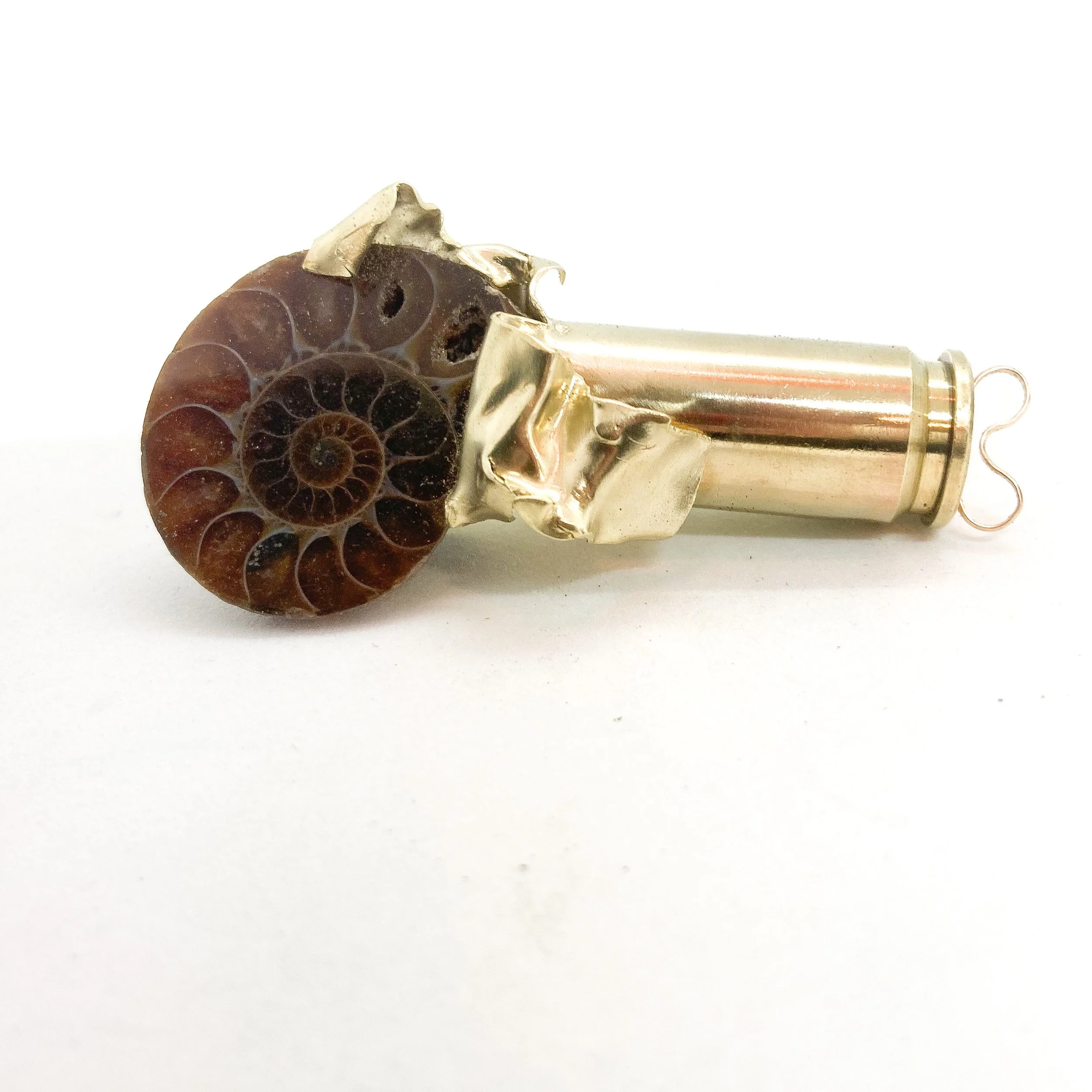 Store_REMNANT ORDNANCE_2024_3.14X5.85CM_BrassGoldAmmonite Fossil_17.7G_£247 -2.JPEG