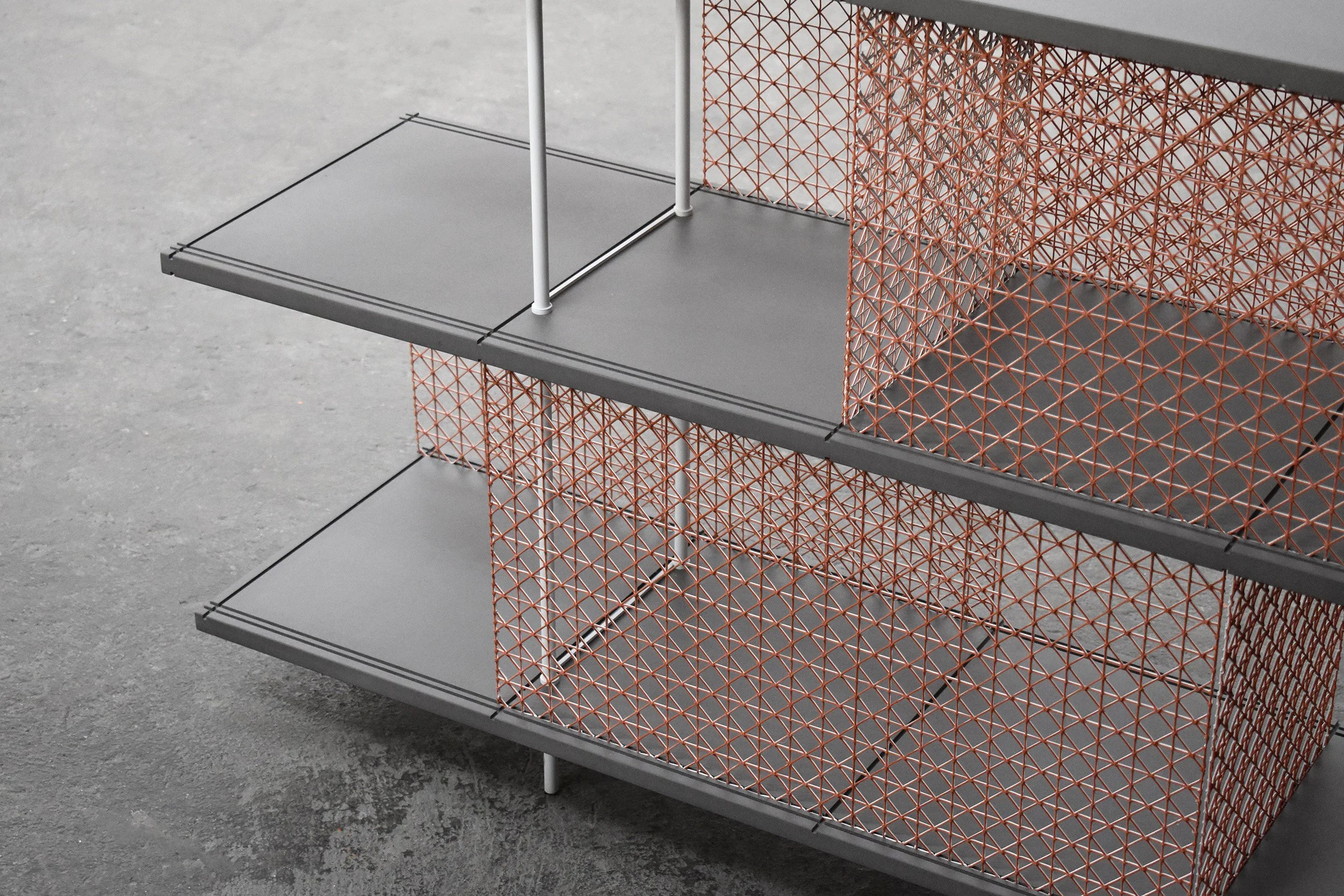 Z-zéro_BAMBuffetCollaborationWithNoueAtelier_2021_PLA Steel and Valchromat  _155x36x82cm_NFS.jpg