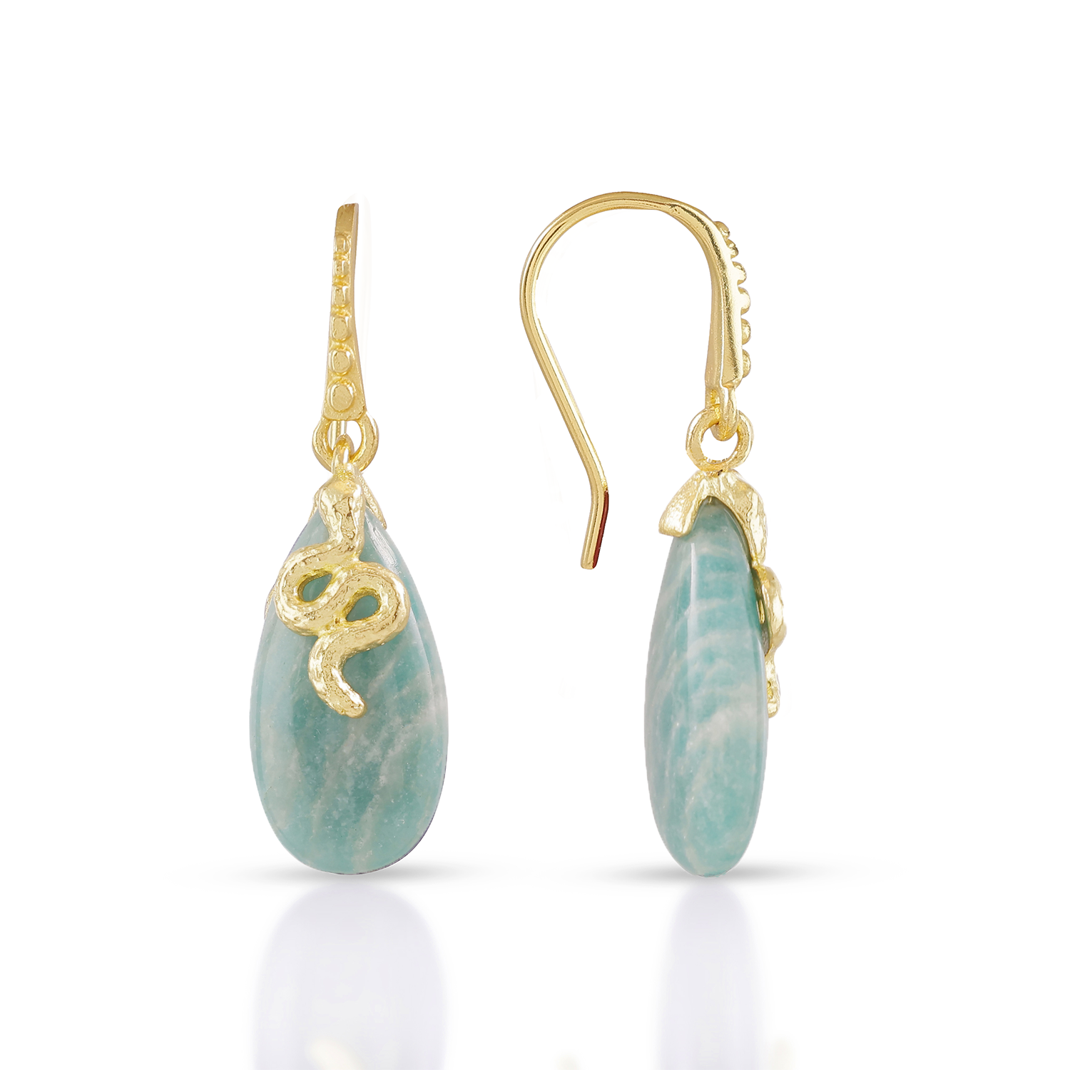 Fair_azuni_Medusa Gemstone Drop Earrings_AMAZONITE.png