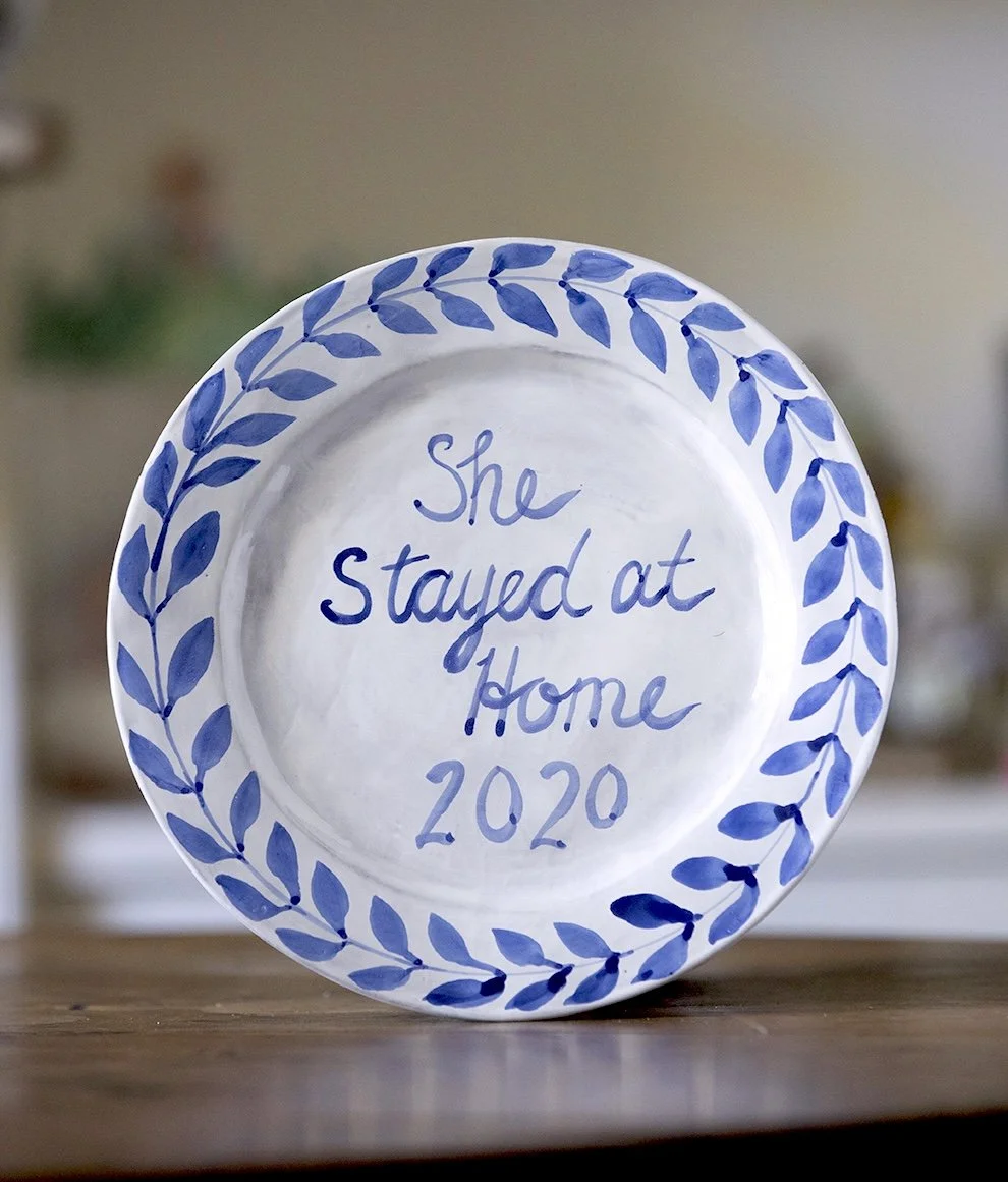 SassyPark_SheStayedAtHome_2020_Earthenware_26.5cmDiameter_NFS.jpeg