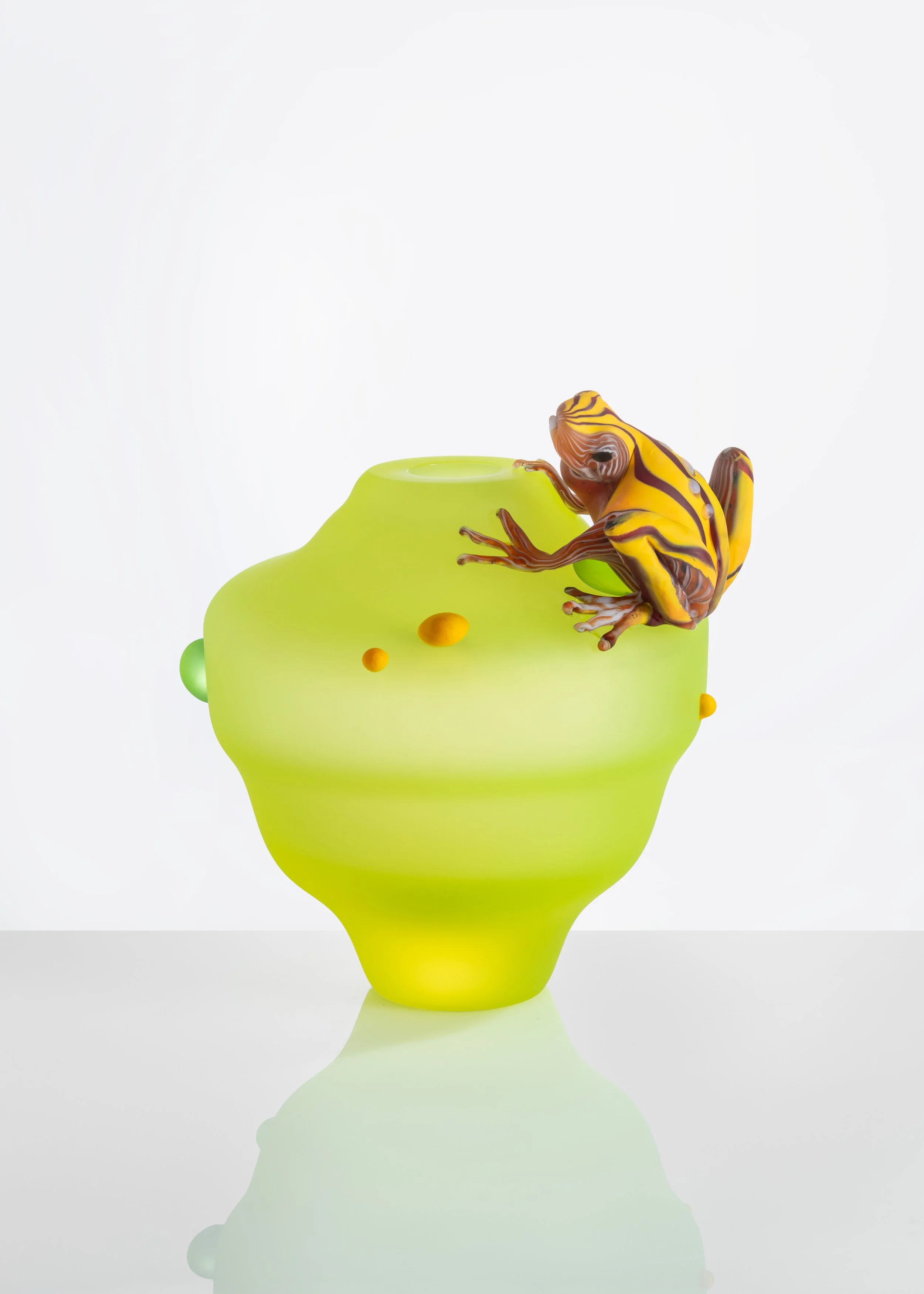 Kopie souboru 1 INSTA_FRANTISEK JUNGVIRT_PLUSH ANIMALS VASE WITH FROG. JPG..jpg