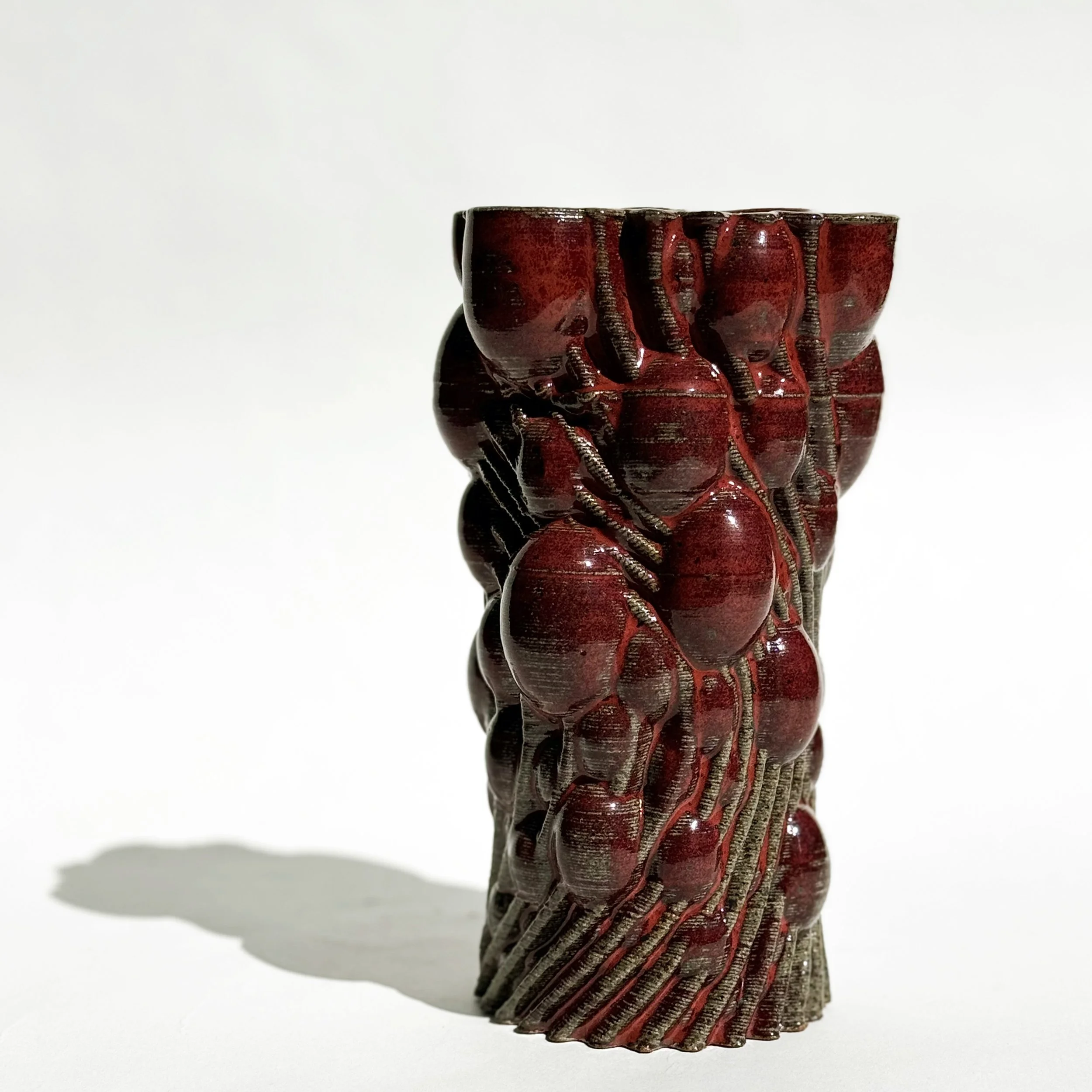 SonaGevorkyan_Bubbles C_2025_Clay_5 inches dia x 8 inches tall_1250_image 1.jpg