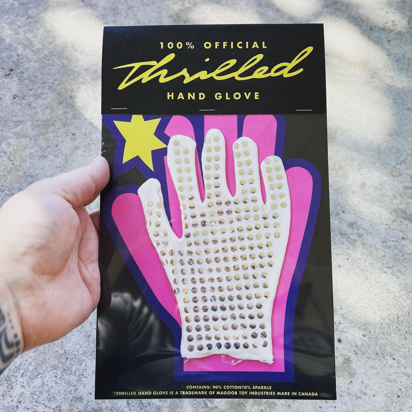 100% the worst thing you could buy tomorrow Sunday, May 7th at @punkrockfleamarkethamilton #thriller #glove #michaeljackson #magoobtoys #magoob #toynorth