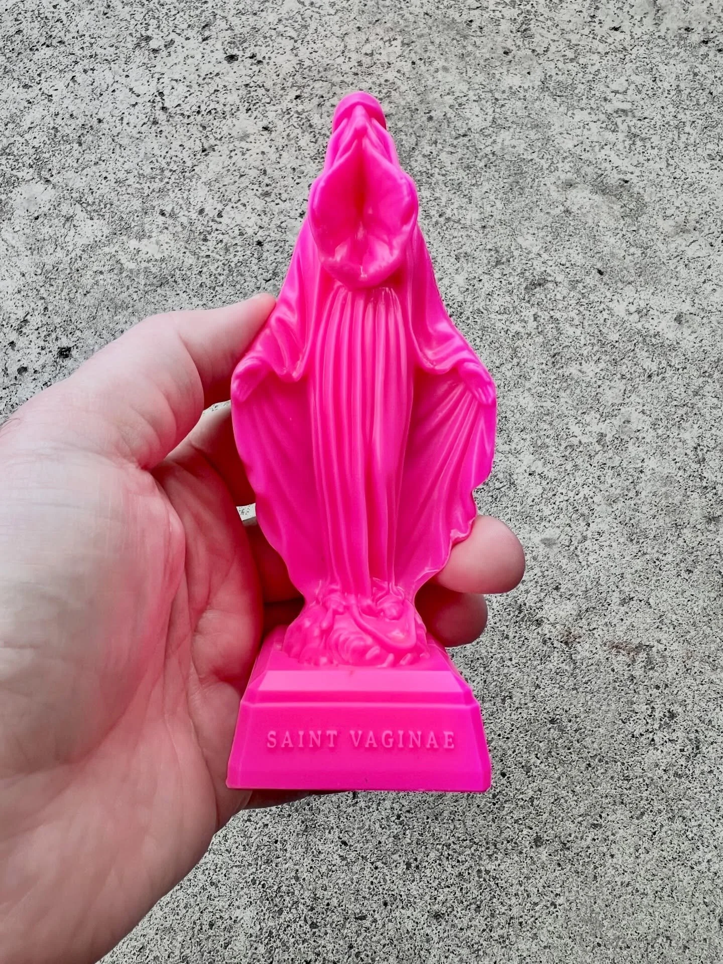 Saint Vaginae - I&rsquo;ll have a few of these resin beauties in various colours at the Hamilton Punk Rock Flea Market on May 2, 2026.
