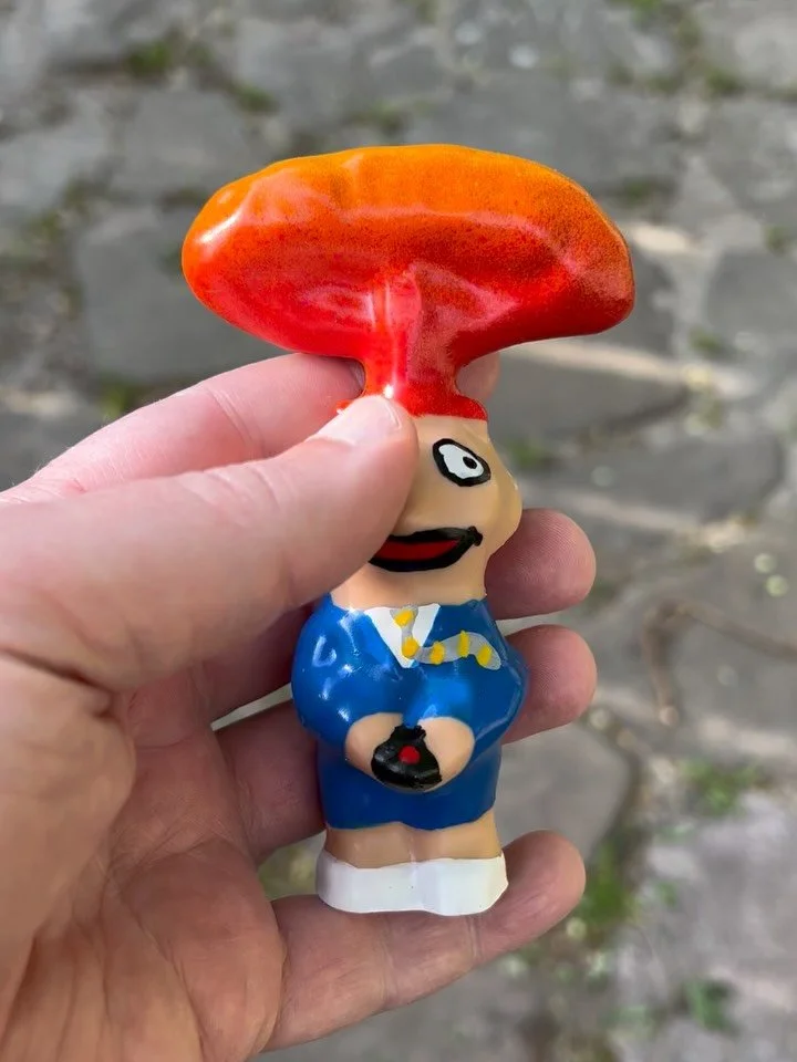 OOPS by Magoob // Hand cast resin / hand painted signed and numbered edition of 5.