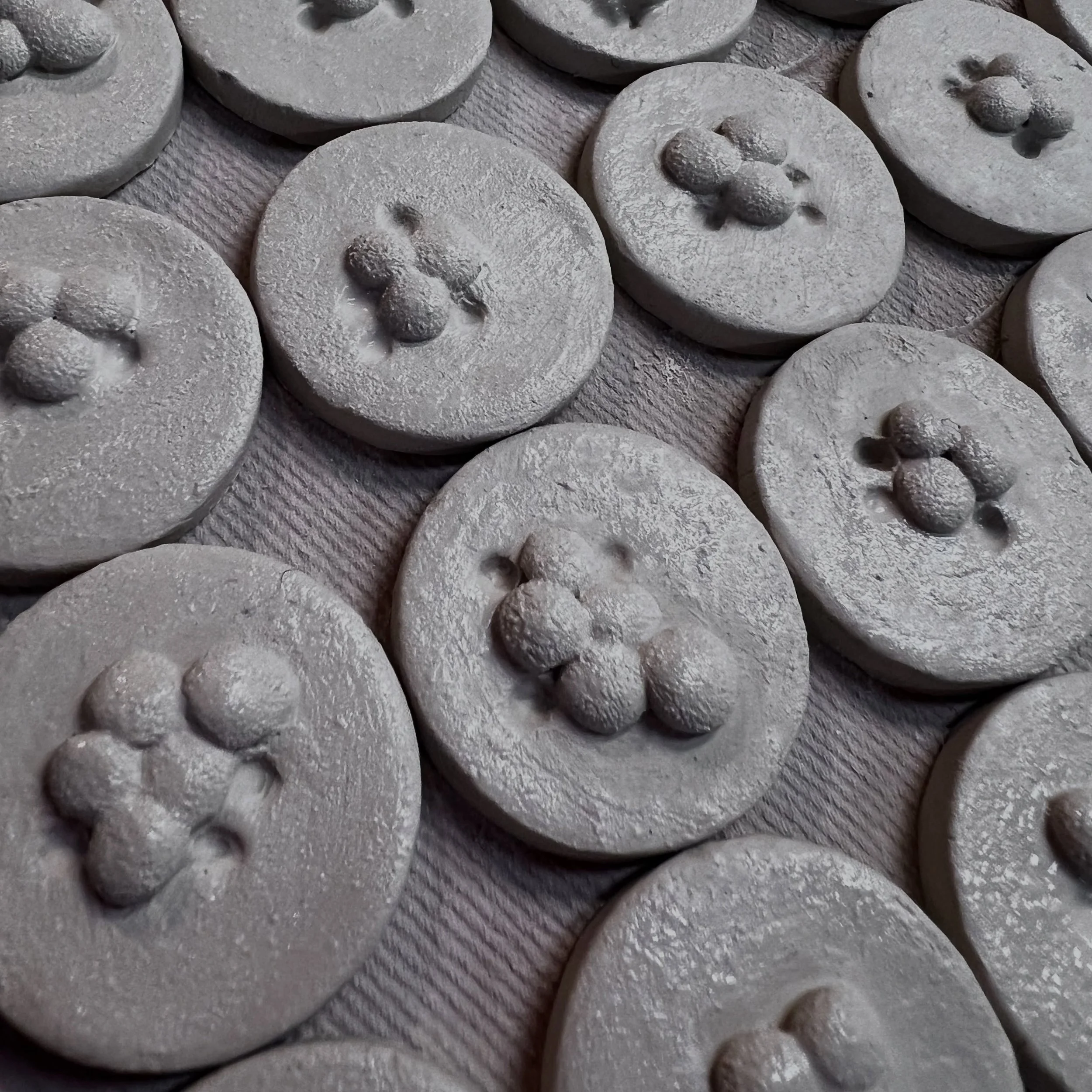 Worry Stones are so pass&eacute;, here are Worry Warts. #ceramics @juliemoonceramics