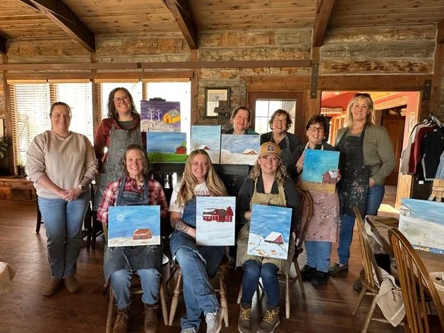 Coffee and Canvas @ the Vee Bar Ranch