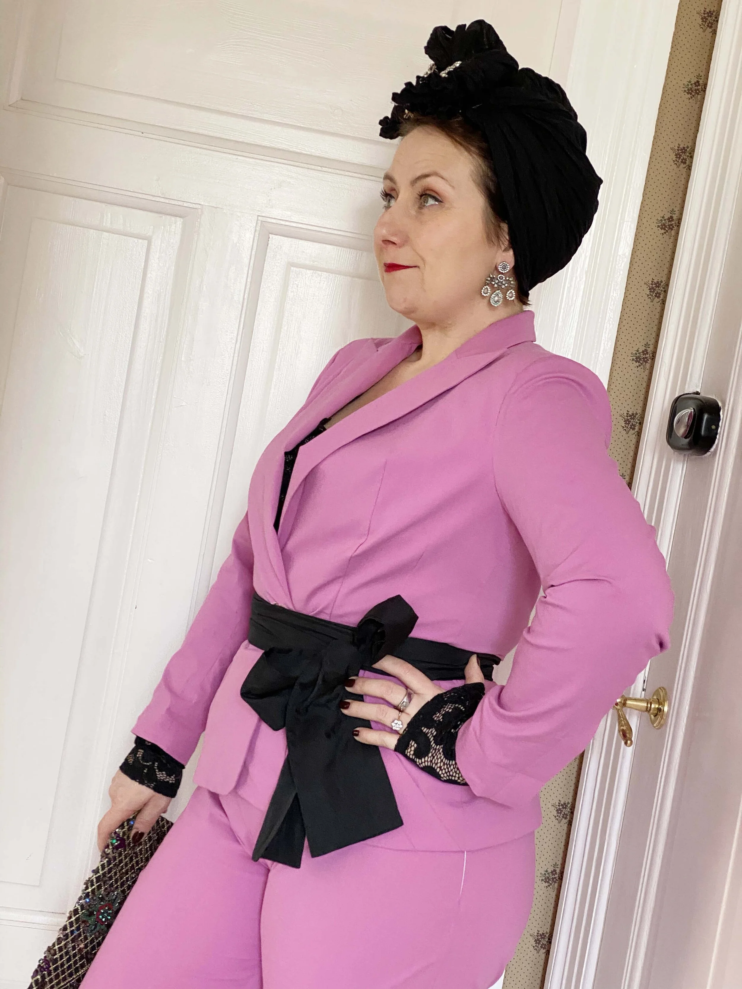 How to style a pink suit in 4 ways