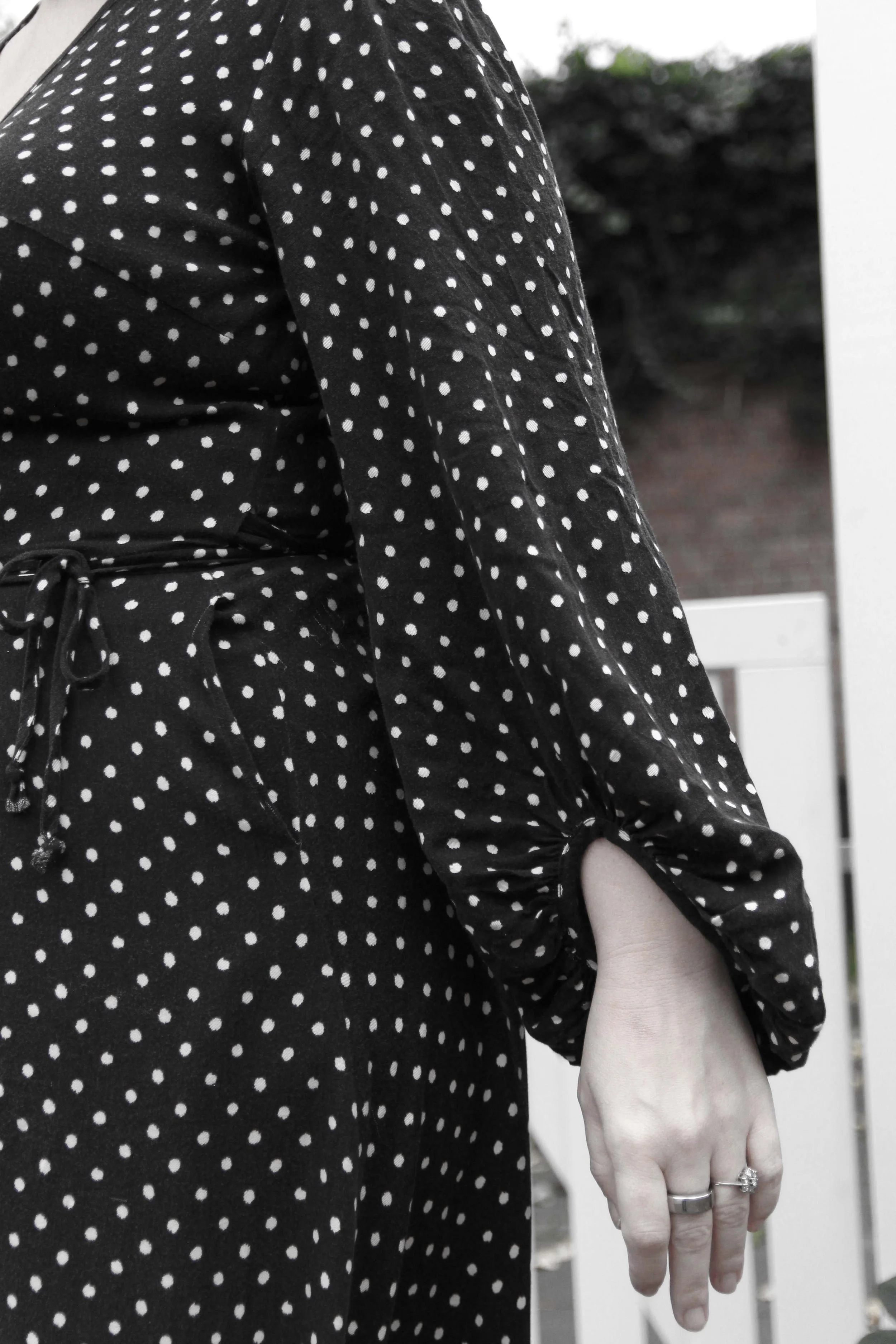 Alternative bishop sleeve: pattern piece for No. 12 Aalborg