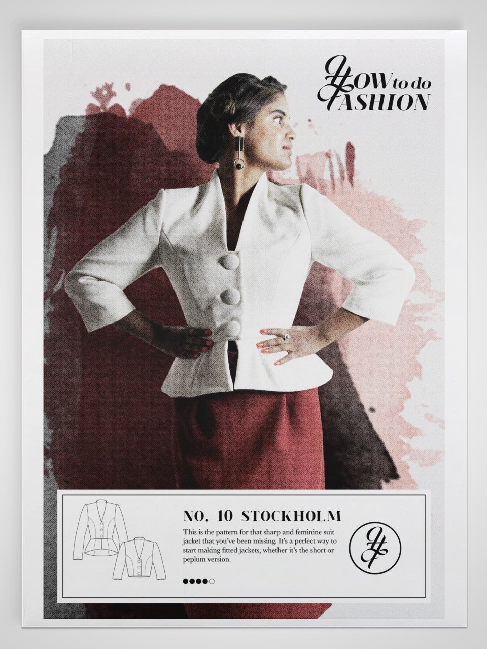 No. 10 Stockholm - Printed - Size 32-54