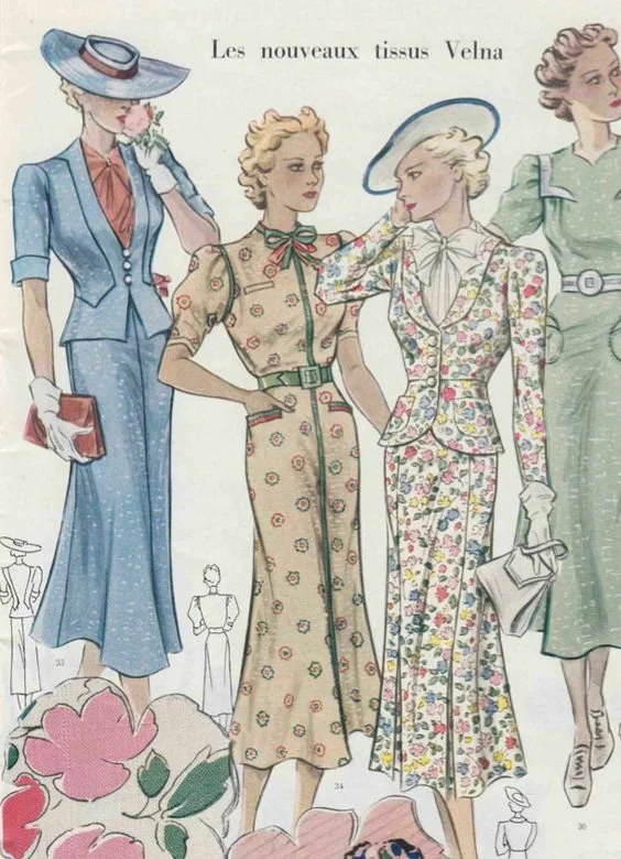The 1930s: Glamour, Femininity, and Tailored Details