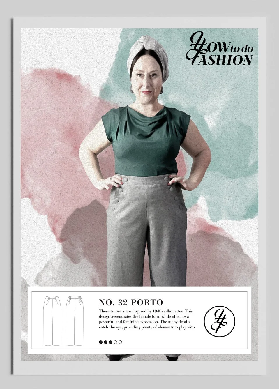 No. 32 Porto - Printed - Size 32-54