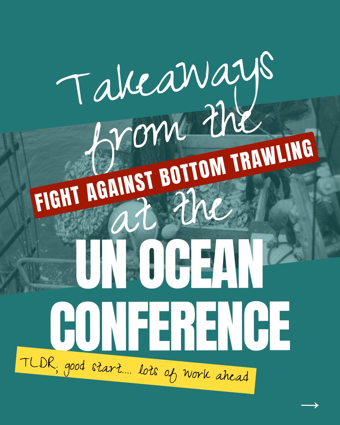 The power of this community was front and center in Nice, France as the third United Nations Oceans Conference came to a close last week. Our campaign against bottom trawling shaped the debate and framed the stakes &mdash; all thanks to you. Because 