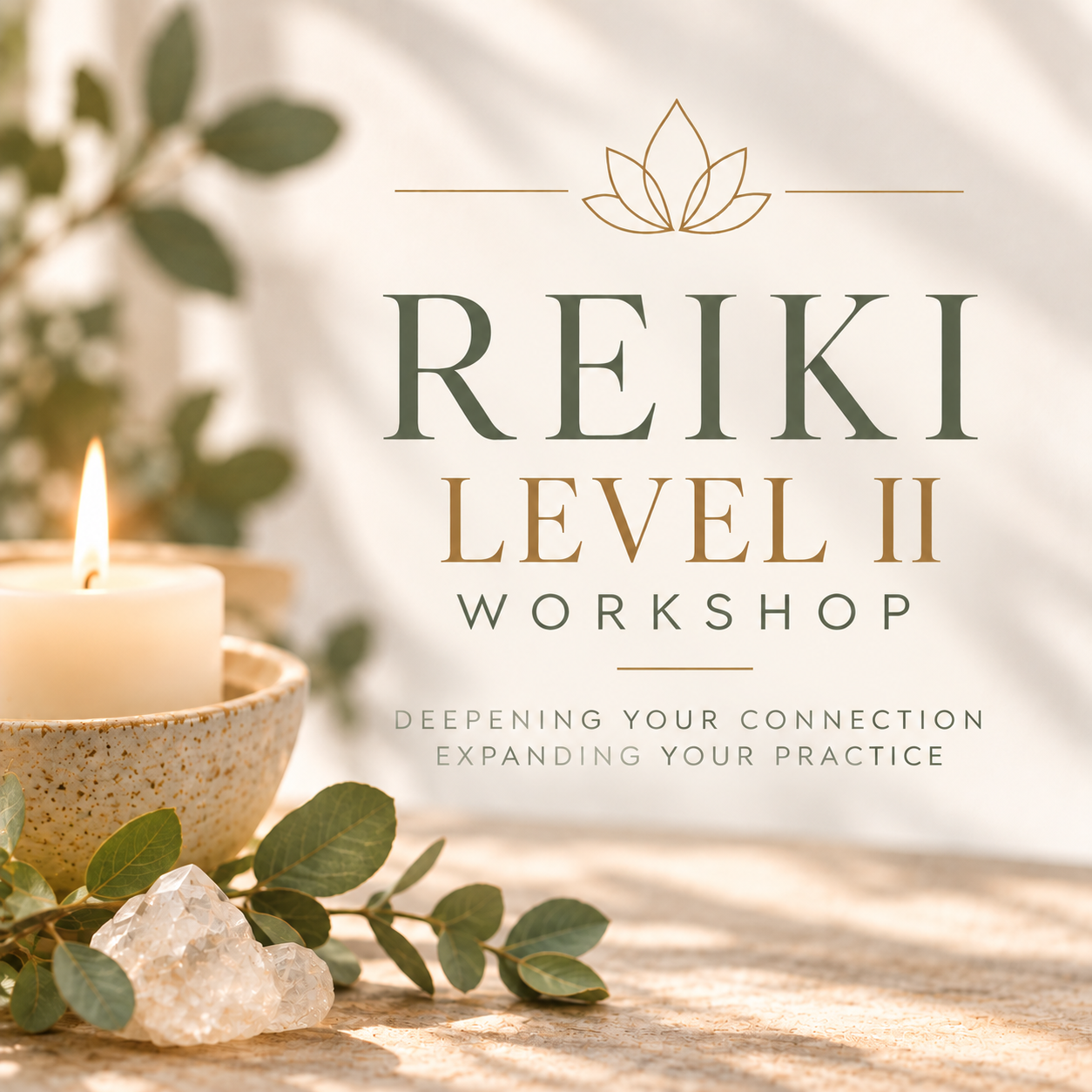 Reiki Level 2 Class &amp; Lunch