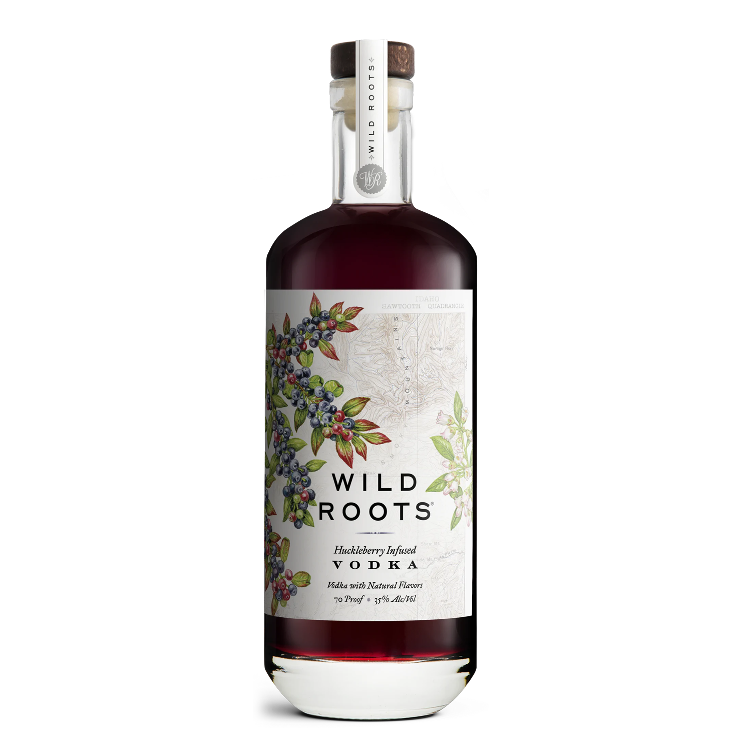 Wild Roots Huckleberry Infused Vodka
