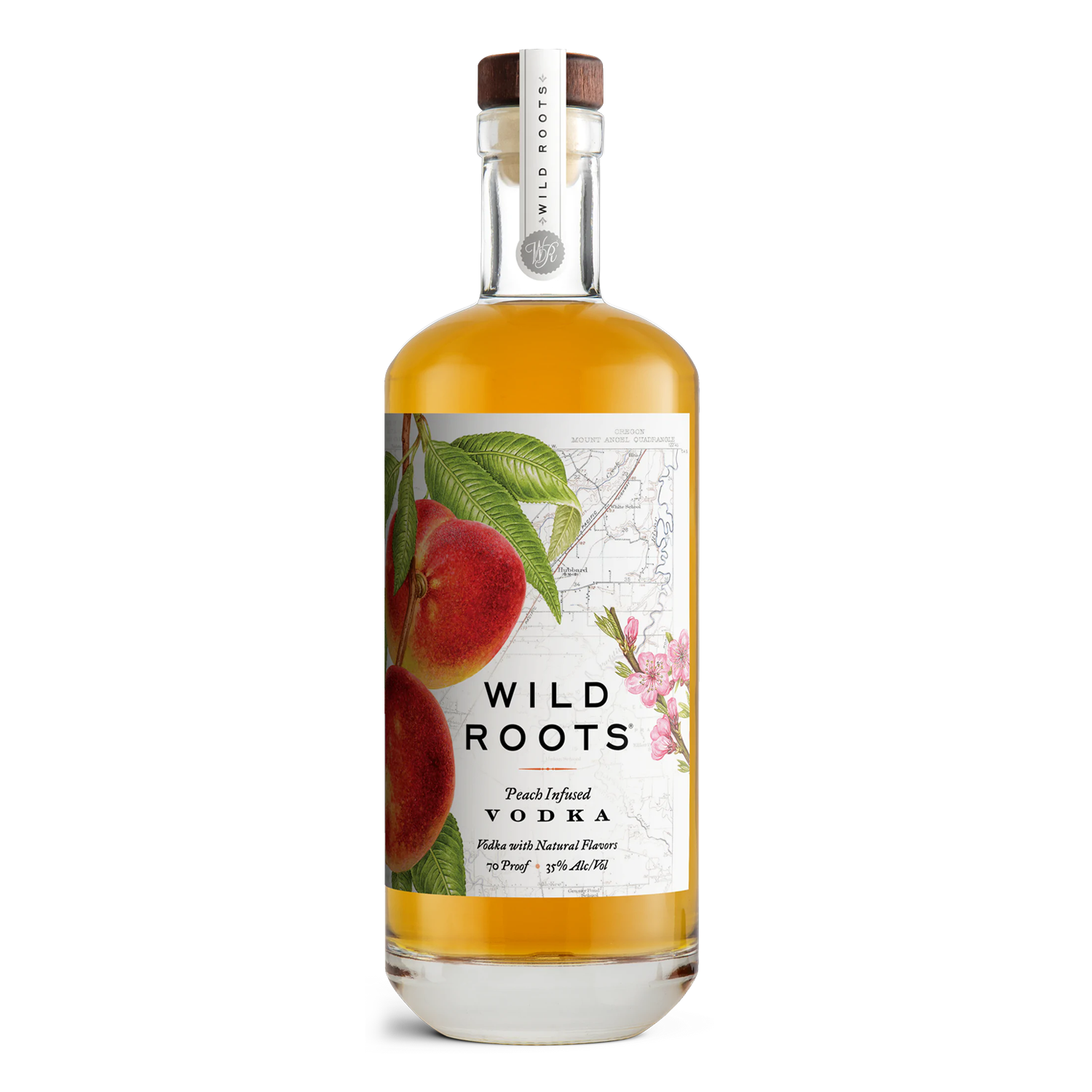 Wild Roots Peach Infused Vodka