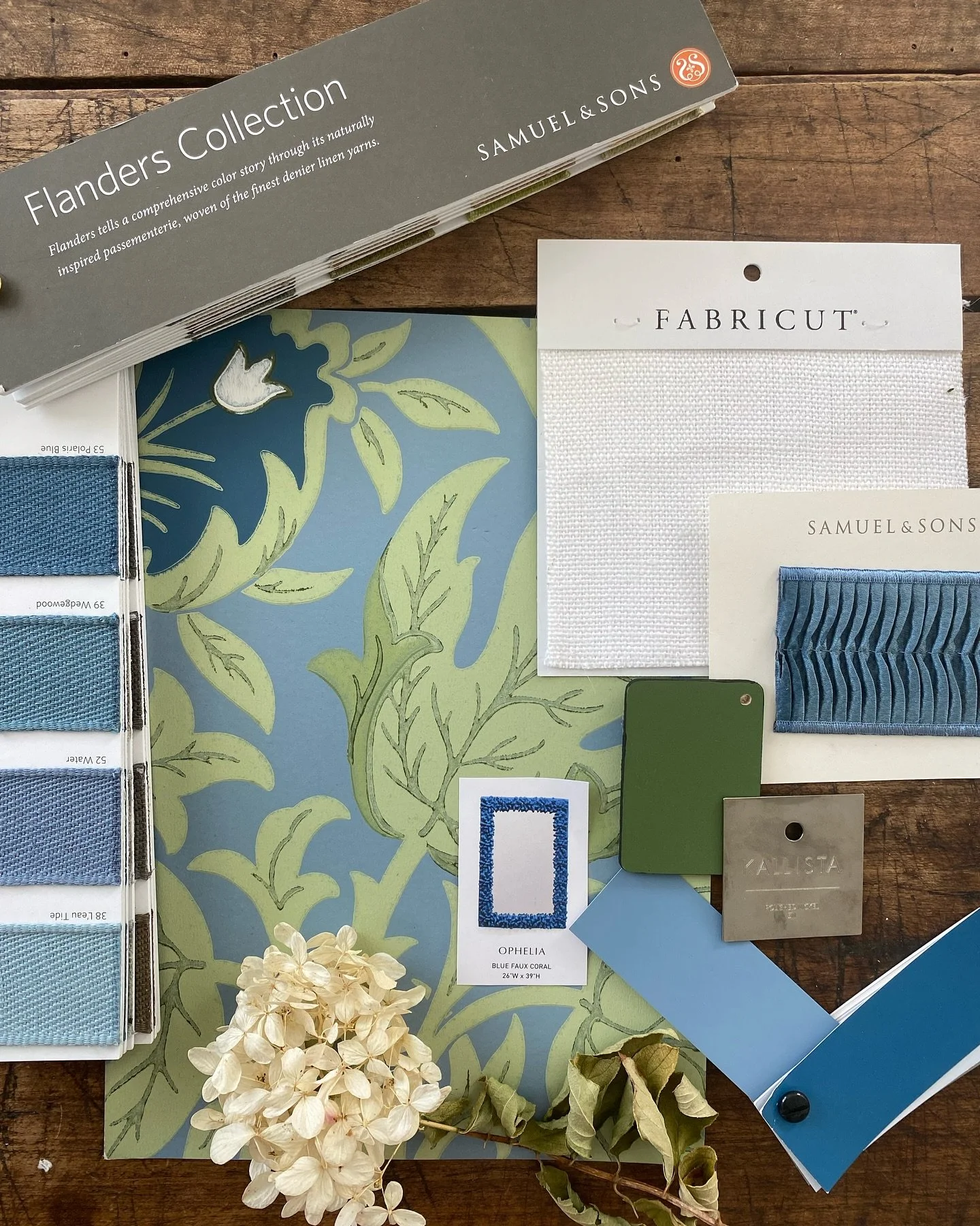 ✨ Wallpaper Wednesday ✨
Transforming a petite powder room into a jewel box with layers of texture and color! We’ve added a playful pop with my favorite William Morris wallpaper, paired it with a charming Roman shade trimmed in luxe Samuel &