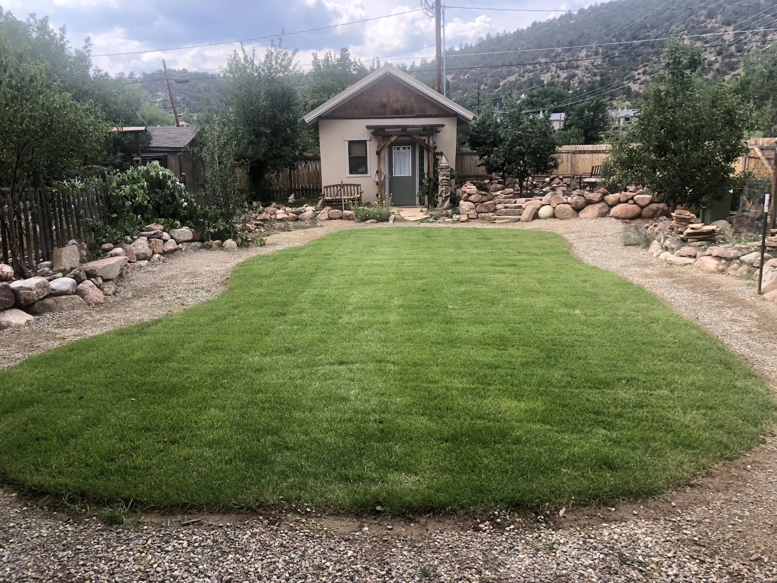 After so installation, animas city, Durango colorado