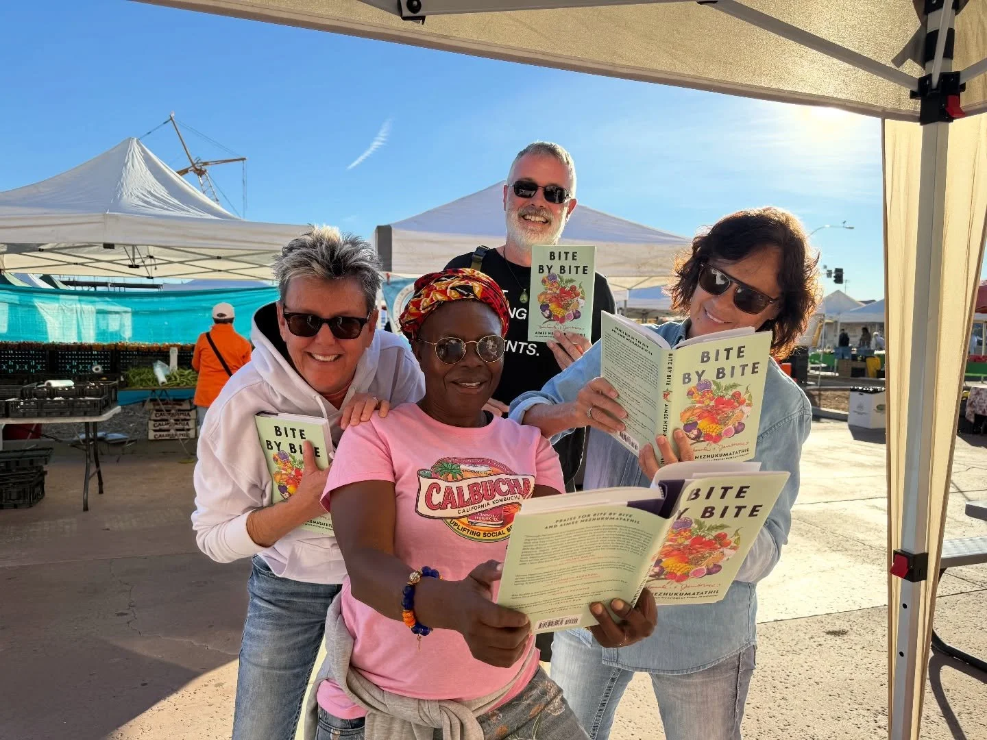 &ldquo;Bite by Bite: Nourishments and Jamborees&rdquo; Book Giveaway and Reading Lounge with CalBucha Kombucha at The Palm Springs Certified Farmers&rsquo; Market Now.

This program is supported by the NEA Big Read Grant.