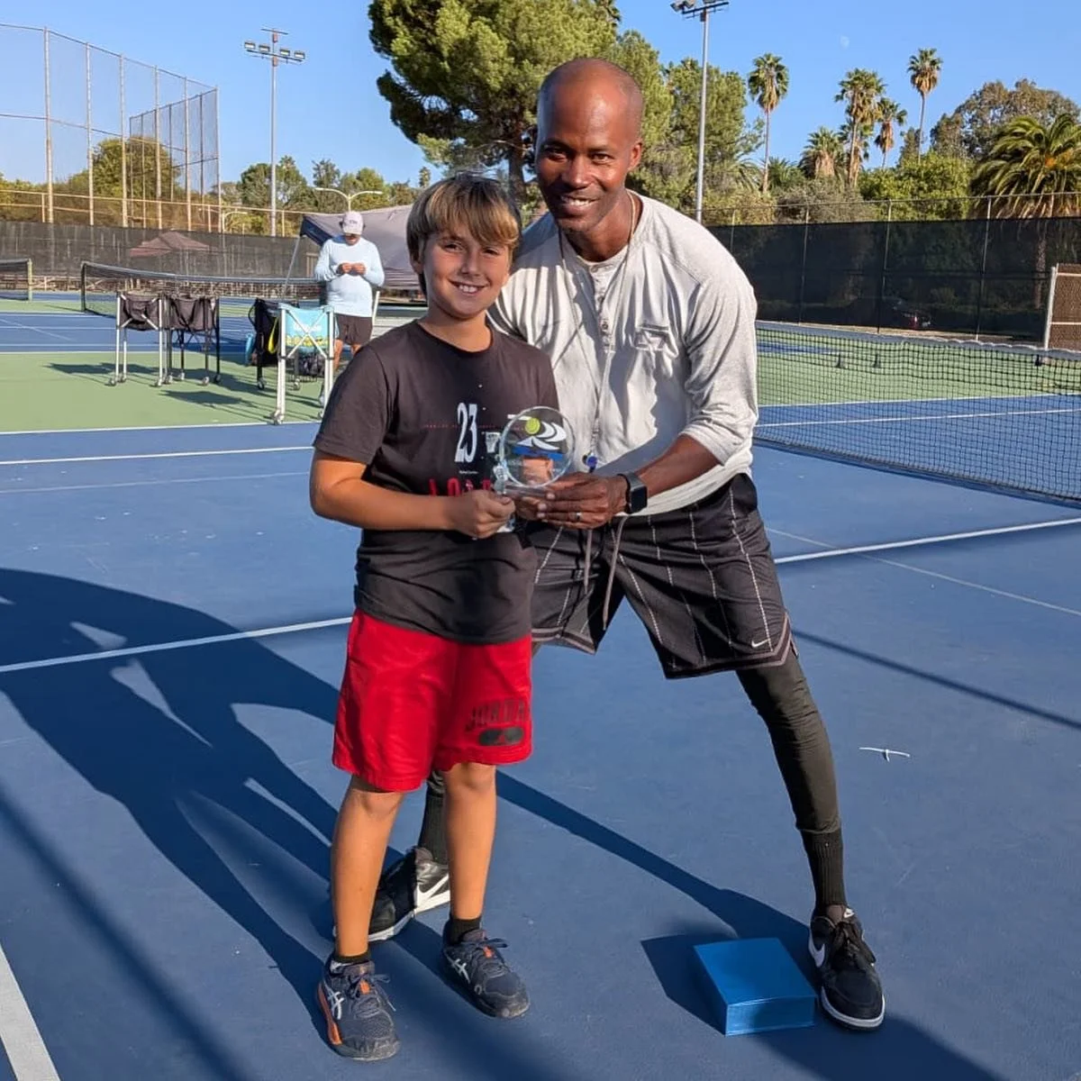Me and this Guy really do this! Congratulations Lucas on another trophy. Second place is always a good result because it means you were in position to win the Whole thing. Trophies at your age are just reinforced moments to remind you to keep doing w