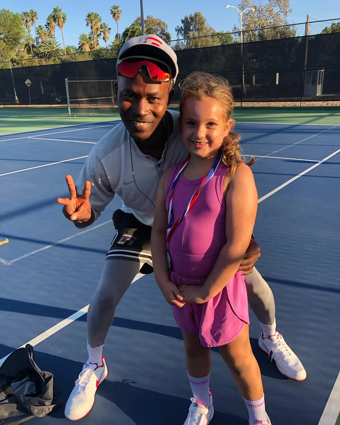 Ellie you DID it. You played your first Orange Ball tournament at 7yrs old and you got 3rd place! 👏👏👏 We are so proud of your Bravery and are so Happy that You enjoy your time and space at TeamG tennis. Your smile, your focus and your efforts are 