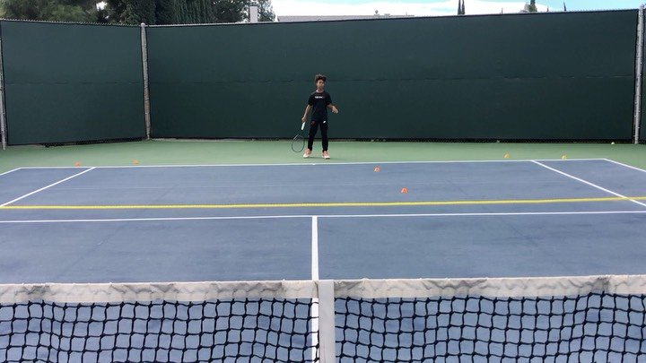 Learn from those that you want to emulate. We at TeamG think Carlos Alcaraz is one of the Best movers in the game. I was very happy to put Gavin through some drills we noticed Carlos doing online. Movement is the cornerstone to tennis success and we 