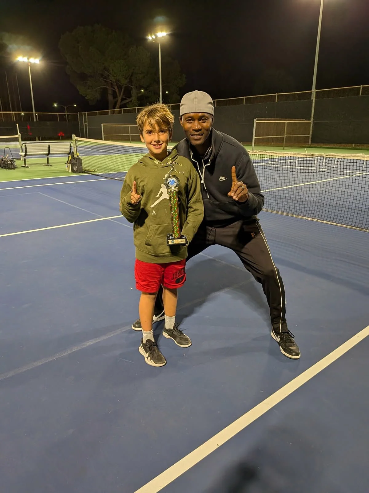 He&rsquo;s Humble, but he WINS! Boys 14&rsquo;s (L7) winner at 11yrs old. My Lucas is not loud, he&rsquo;s not in your face, he smiles quietly, but he knows how to put the ball in the court and uses tactics to create outcomes that result in trophies.