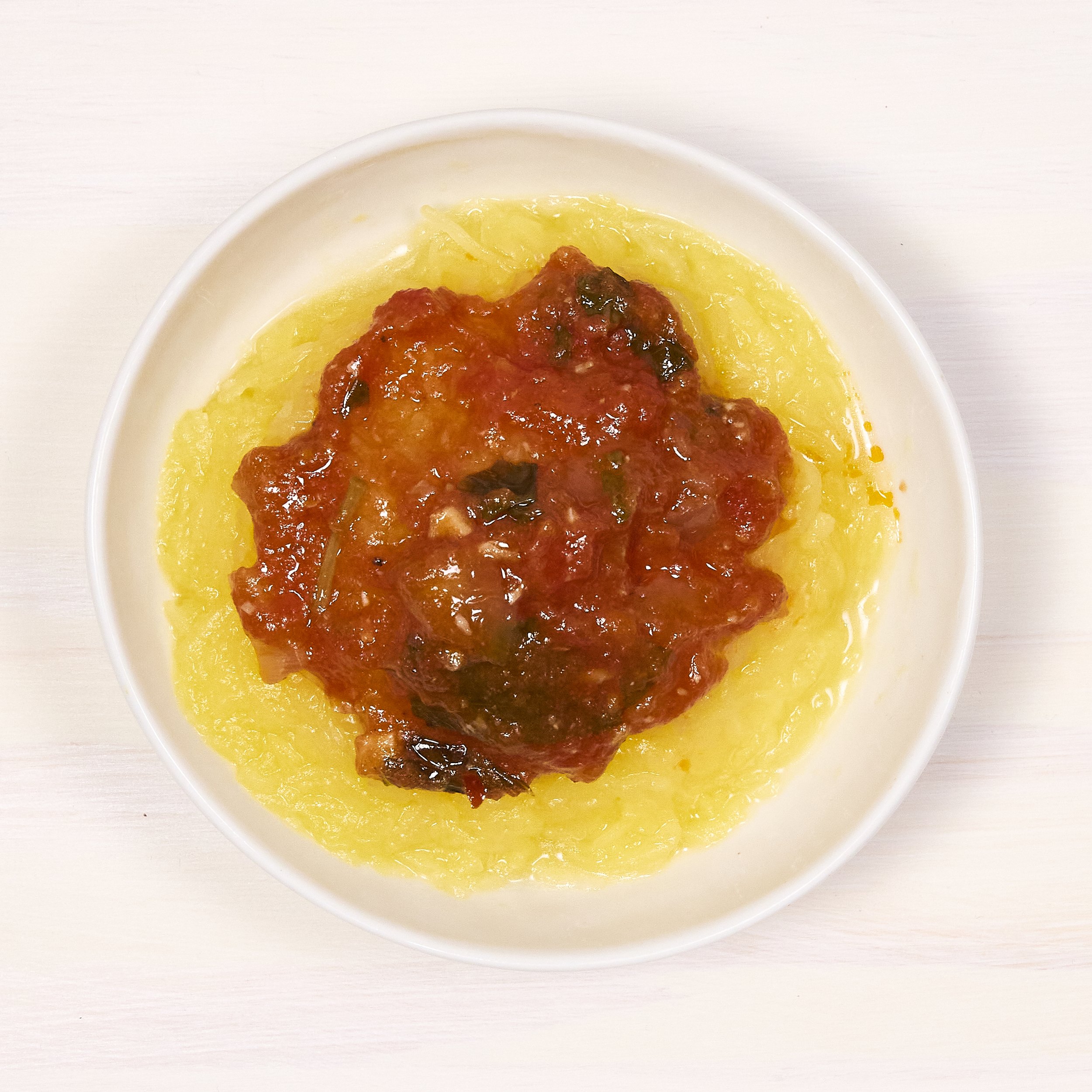 Spaghetti Squash with Marinara 