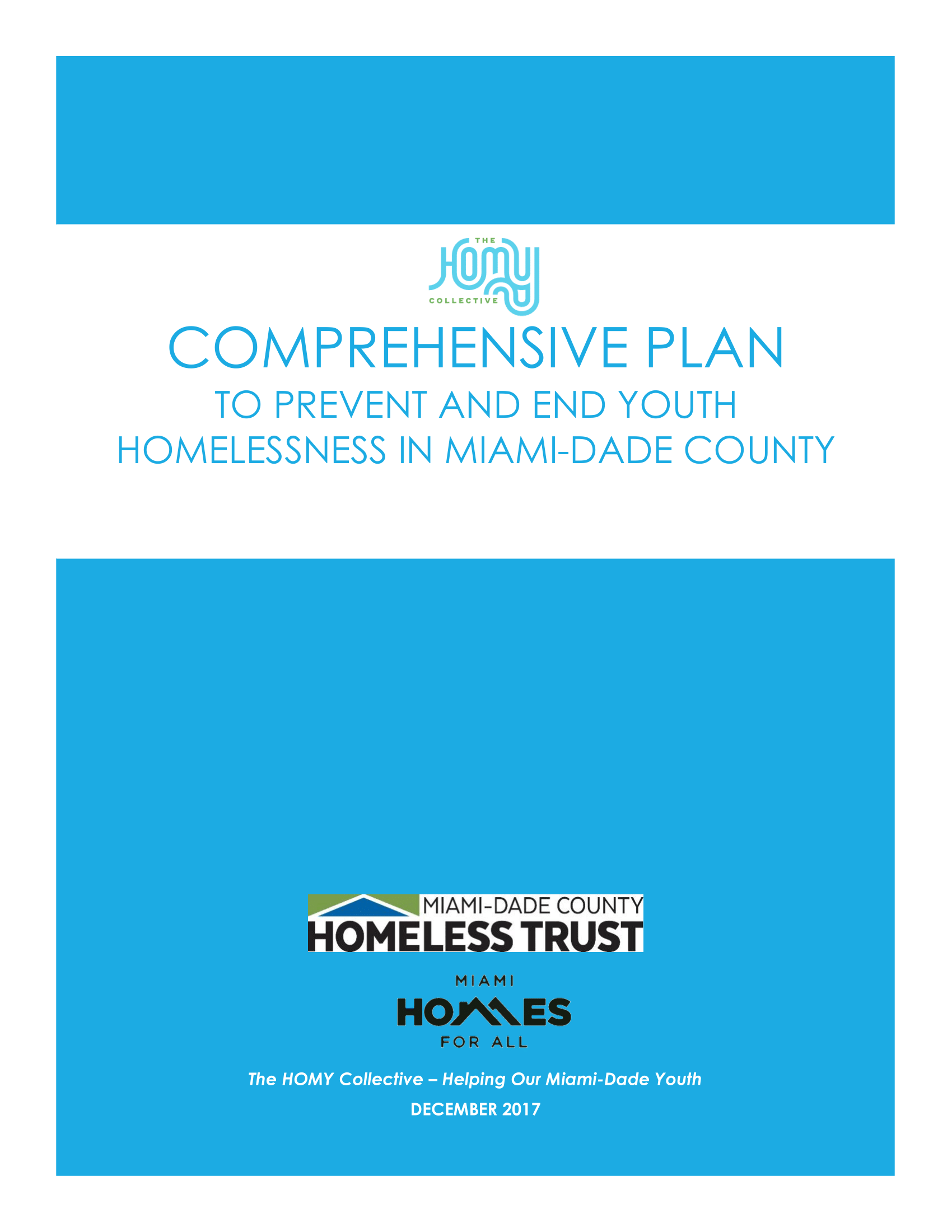 Comprehensive Plan to End and Prevent Homelessness in Miami-Dade County - December 2017-01.png