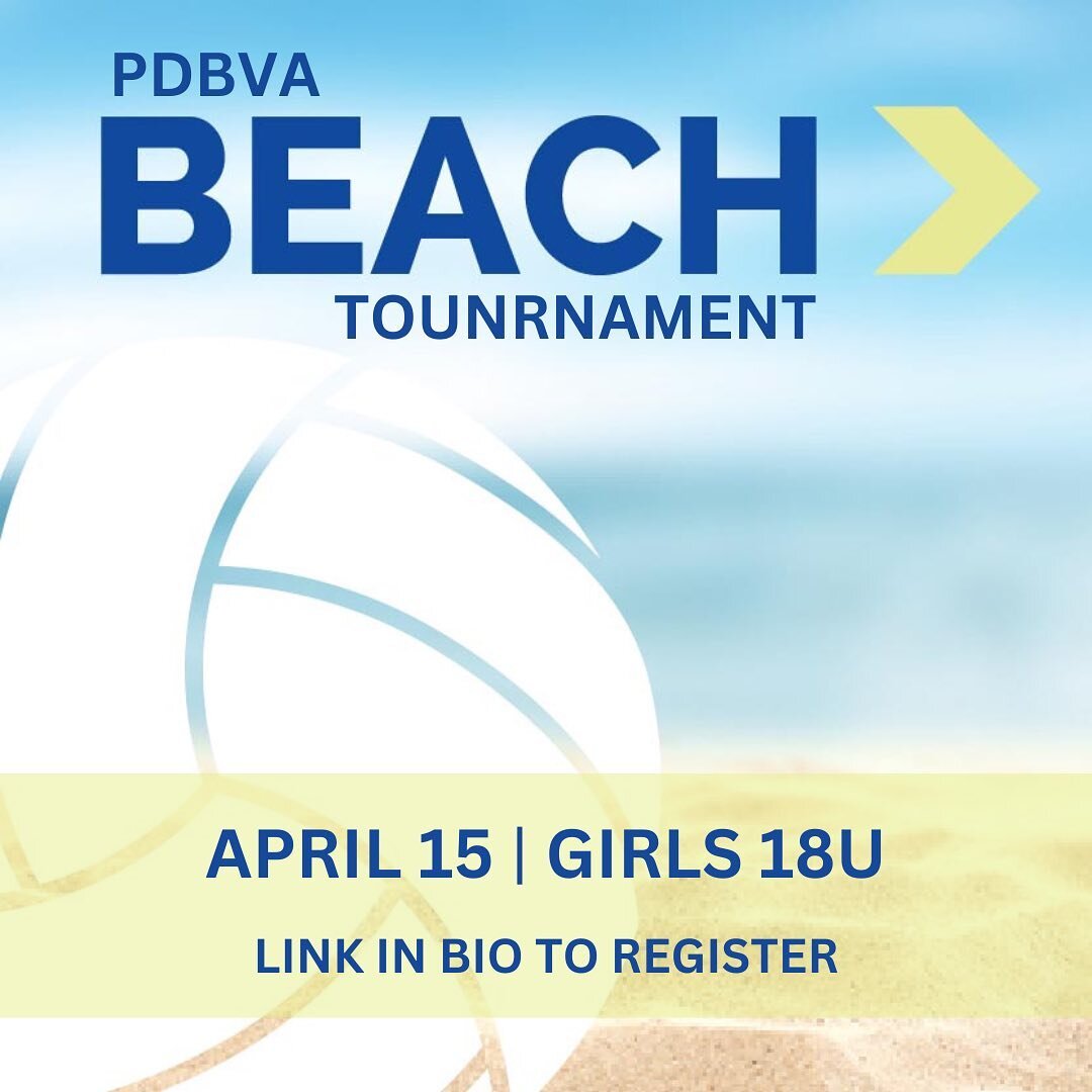 Registration for our April tournament for girls (18U) is now open. Check in will begin at 8:30 AM and the first match will start at 9:00 AM. Link is in our bio to sign up!