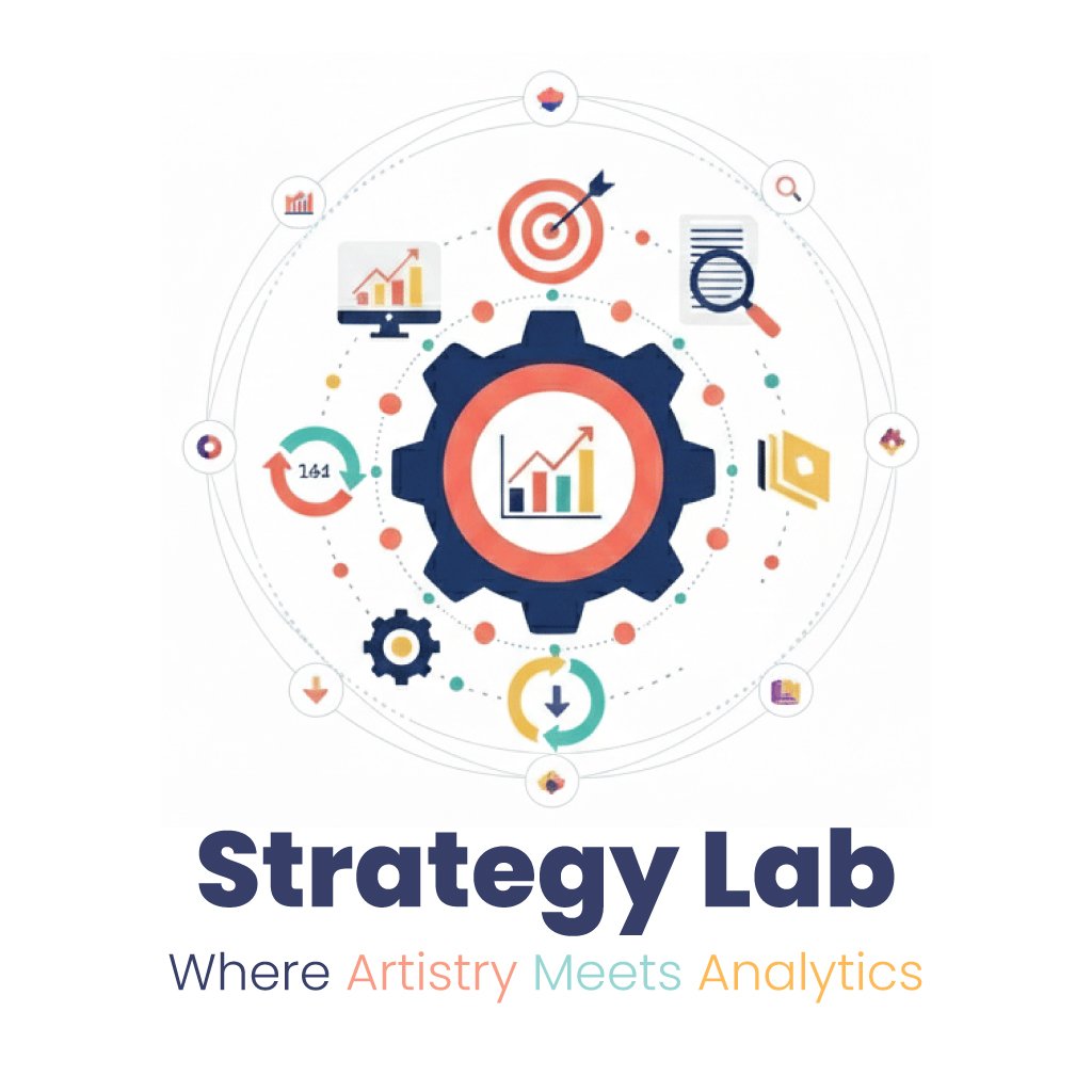 Strategy Lab

Every strategy starts with a story.

The Strategy Lab turns insight into intention. It&rsquo;s about decoding data through a human lens &mdash; shaping purposeful strategies that are analytical yet soulful.

🧭 Strategy with heart &mdas