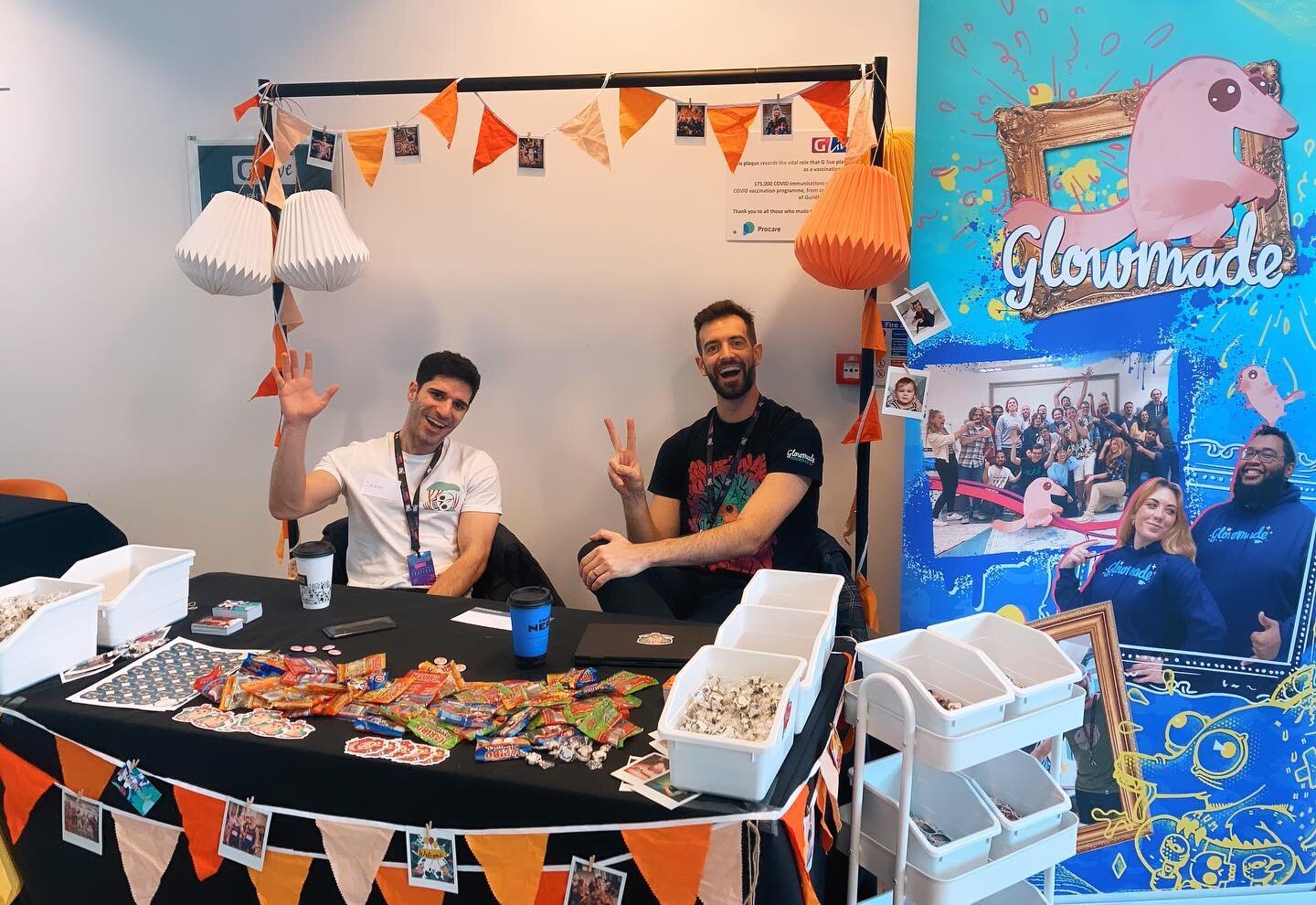 Me, oh my, what a DAY @guildford.games Fest was!!! It was beyond marvellous to see so many people who love games all in one place ❤️ Thank you to everyone who came by and grabbed some merch, had a great chat, or cheered us on in our panels! Above all
