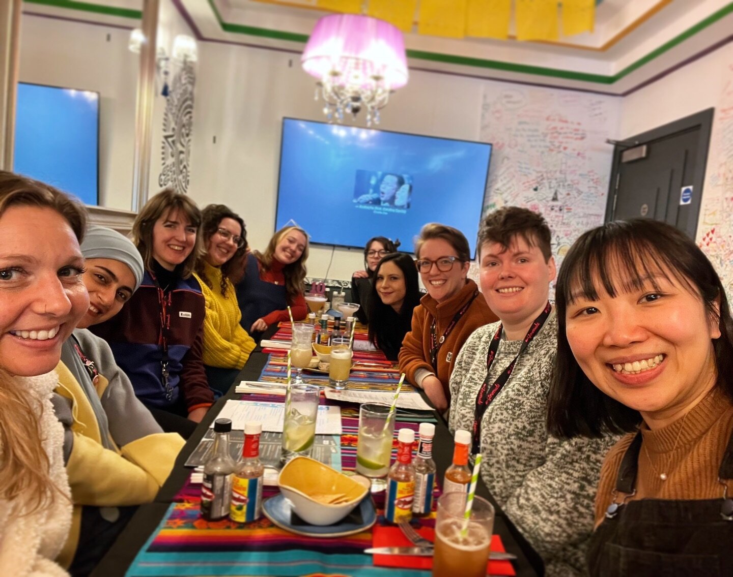 Kickin off #InternationalWomensMonth with a Girly Glowmade lunch to celebrate both our latest full-time bugs (we love you @cait_journal &amp; @riannadearden ❤️), and all the other wonderful women we have making absolute WAVES at the studio ✨🌮🍹