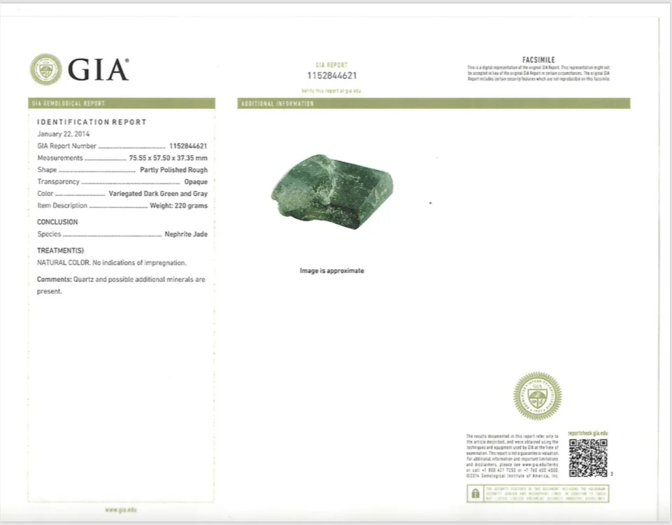 WISCONSIN JADE — North American Jade