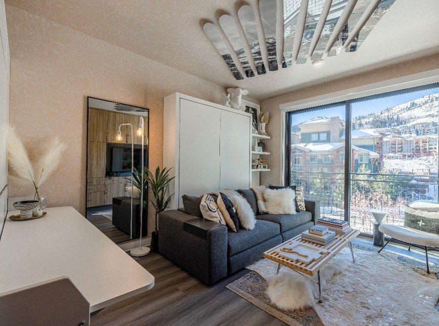 The perfect location and all of the amenities await you at these modern condos in the heart of Canyons Village. These funky units in YotelPad Park City each have their own vibe and space efficiency marvels - ranging in size from designer studios to a