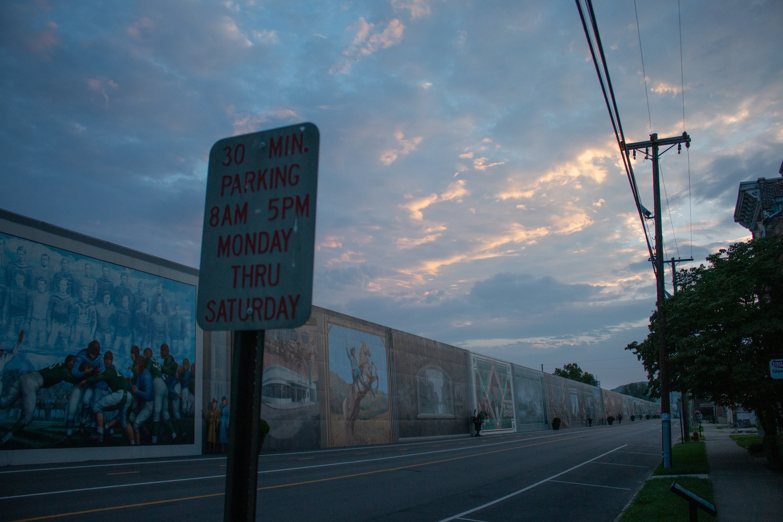 Murals and Sky