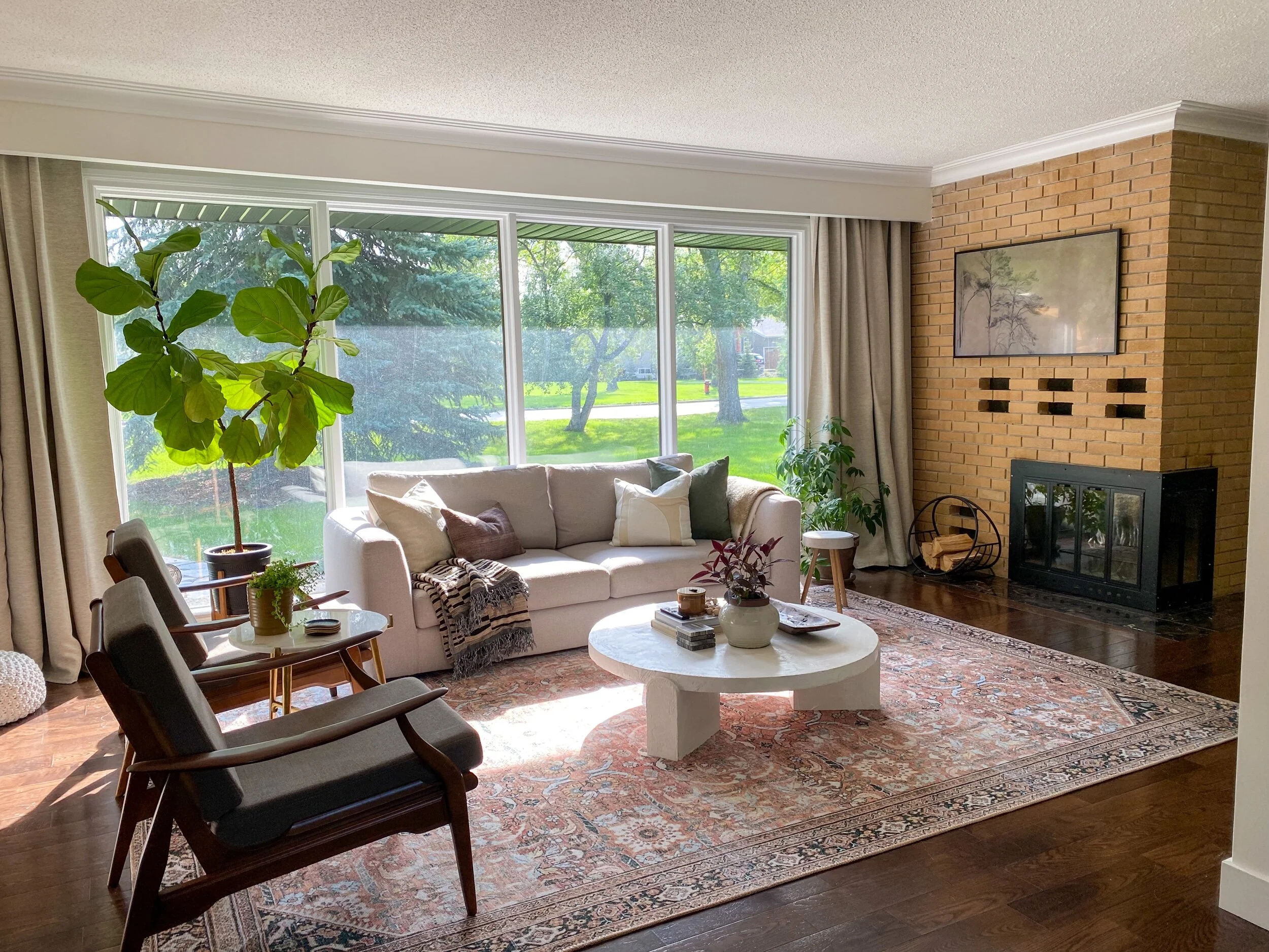 A Fall Living Room Refresh