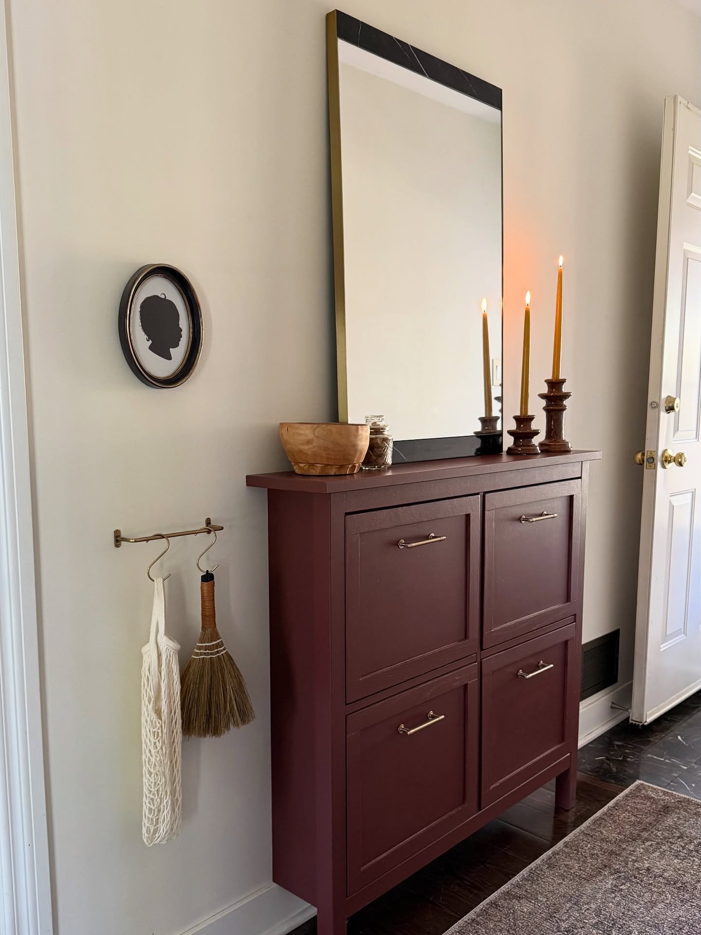 she thrives in the fall 🍂, and especially with a new runner from the latest Amber Lewis x Loloi collection!  we chose the Cambria in Ocean/Bark to freshen up our back hallway and it&rsquo;s a match made in heaven! 

#amberlewisxloloi