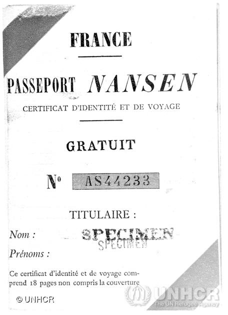  Nansen Passport