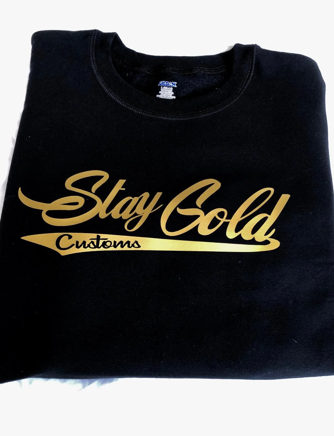 Stay Gold Customs Crew-Neck Sweater