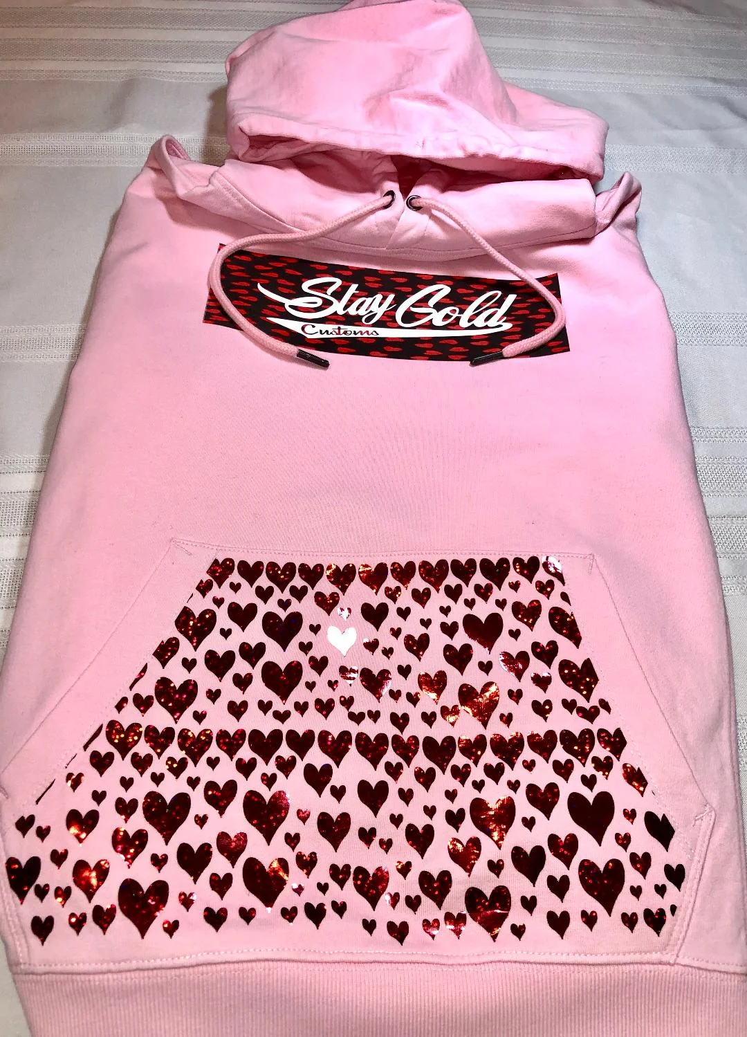 Stay Gold Hearts Hoodie 
