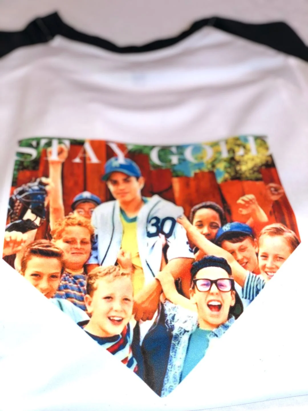 Stay Gold Sandlot Baseball Shirt 