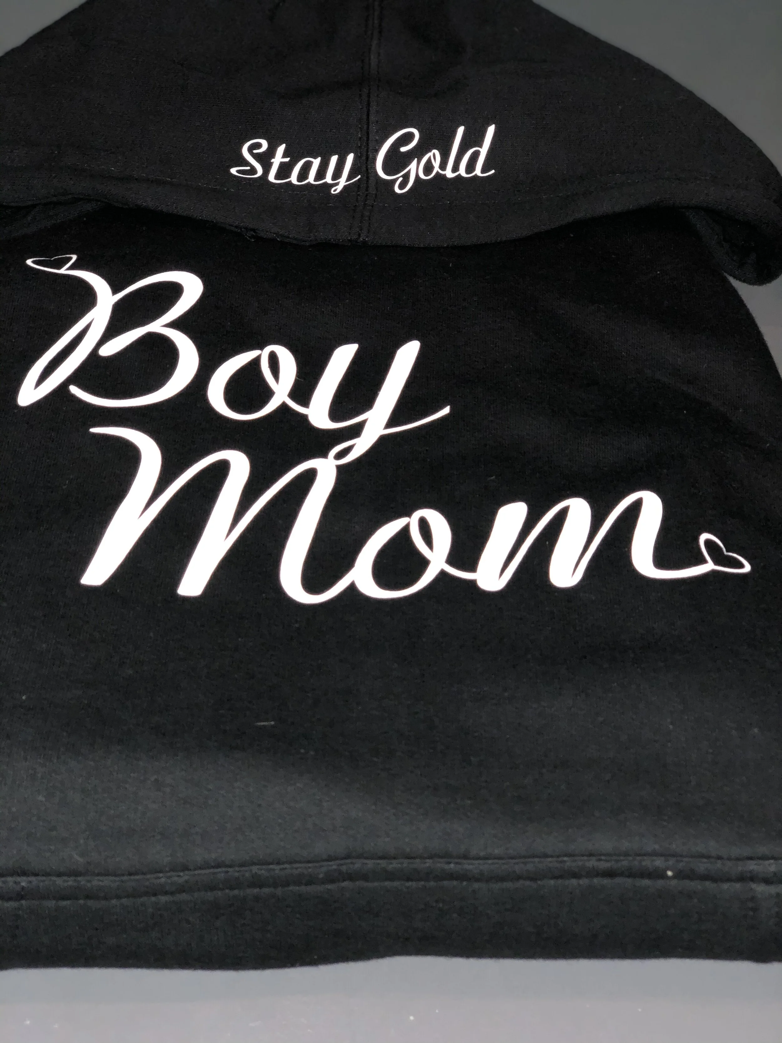Boy Mom Stay Gold Hoodie